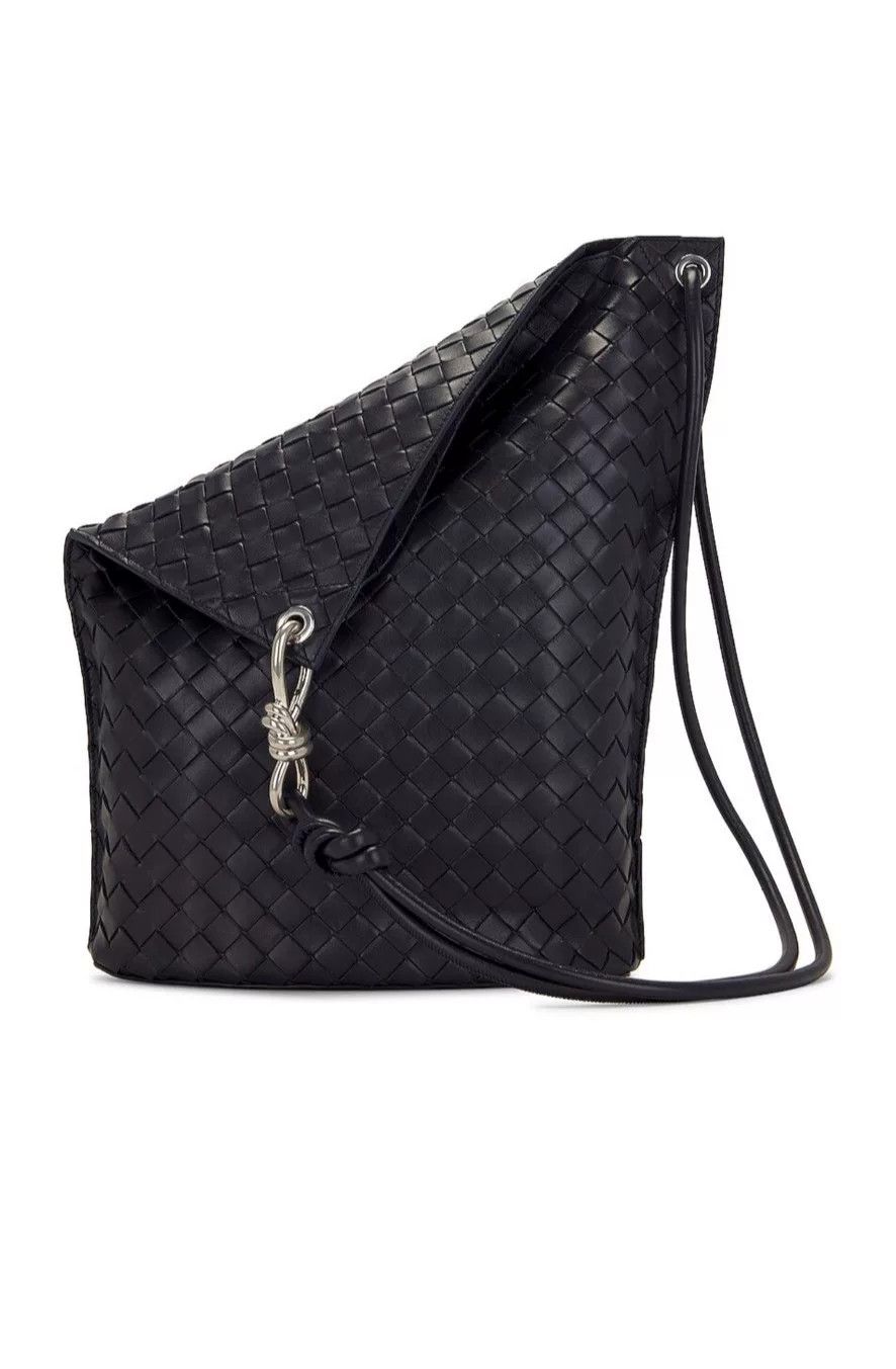Bottega Veneta Bottega Veneta Woven Metal Clasp Crossbody Bag Size ONE SIZE - 2 Thumbnail