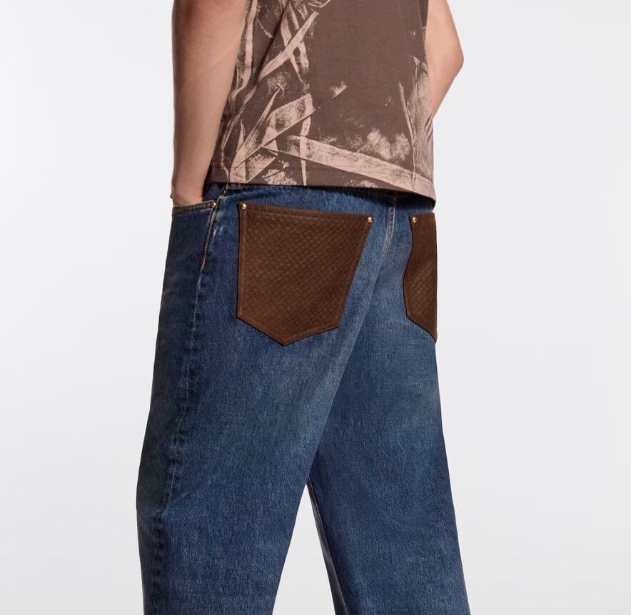 Louis Vuitton Louis Vuitton Monogram Pocket Jeans Size US 29 - 8 Thumbnail