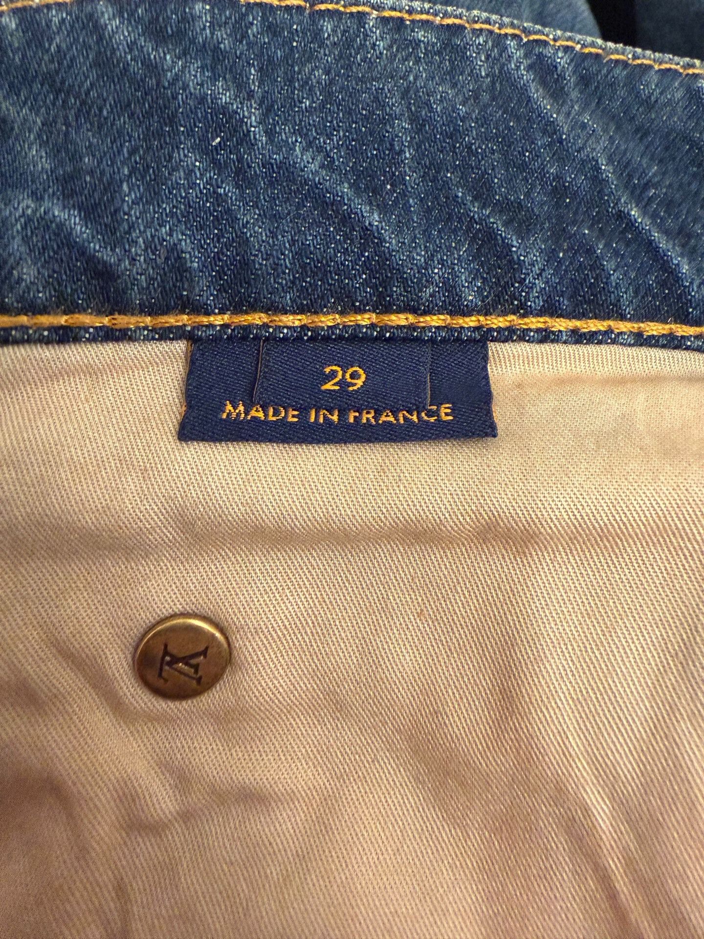 Louis Vuitton Louis Vuitton Monogram Pocket Jeans Size US 29 - 4 Thumbnail