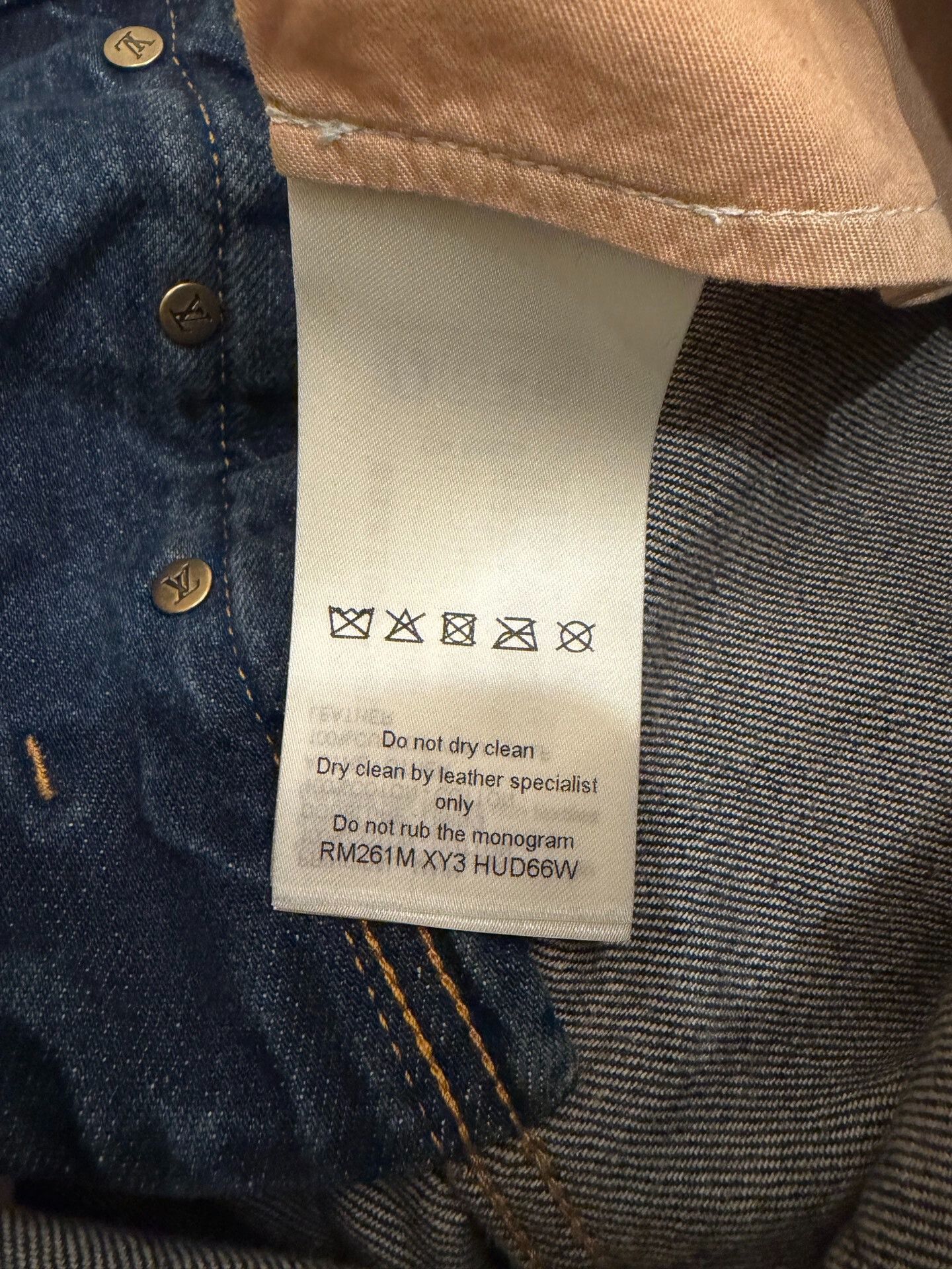 Louis Vuitton Louis Vuitton Monogram Pocket Jeans Size US 29 - 6 Thumbnail