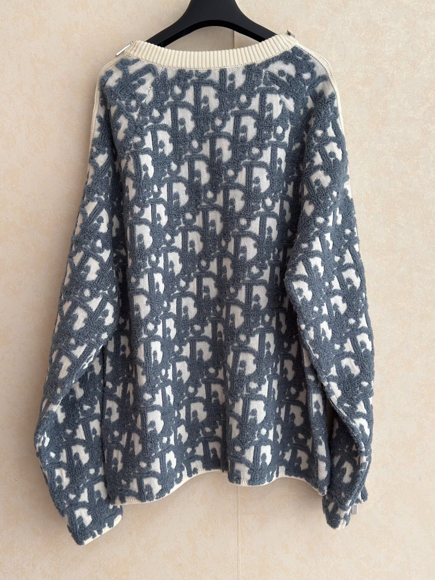 Dior Dior 24FW Monogram Zip Sweater Size US L / EU 52-54 / 3 - 4 Thumbnail