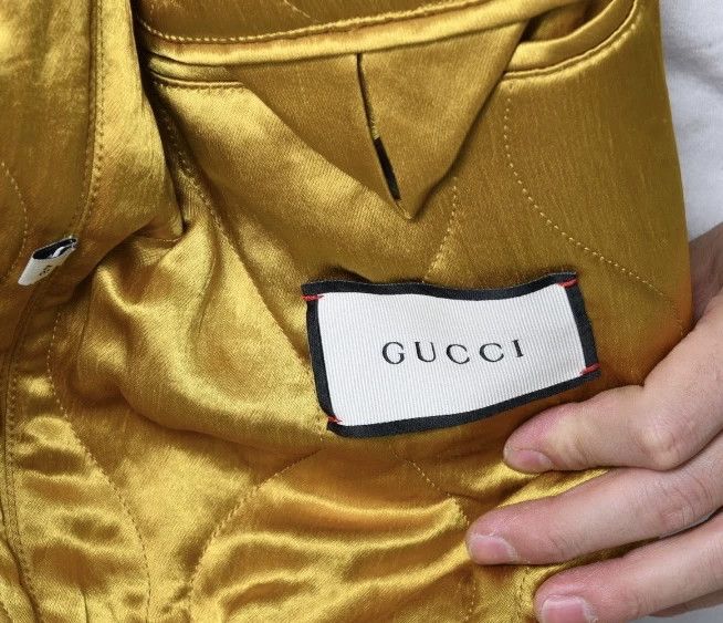 Gucci Gucci 18SS Floral Snake Silk Baseball Jacket Size US M / EU 48-50 / 2 - 4 Thumbnail