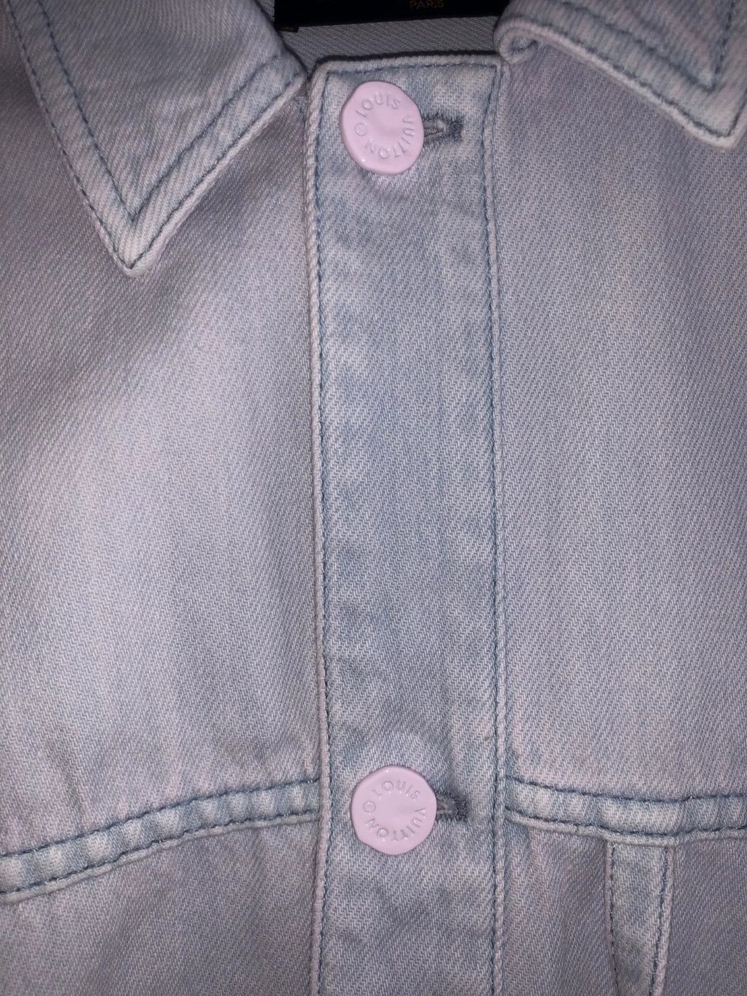 Louis Vuitton Louis Vuitton Ribbon Rendered Denim Jacket Size M / US 6-8 / IT 42-44 - 4 Thumbnail
