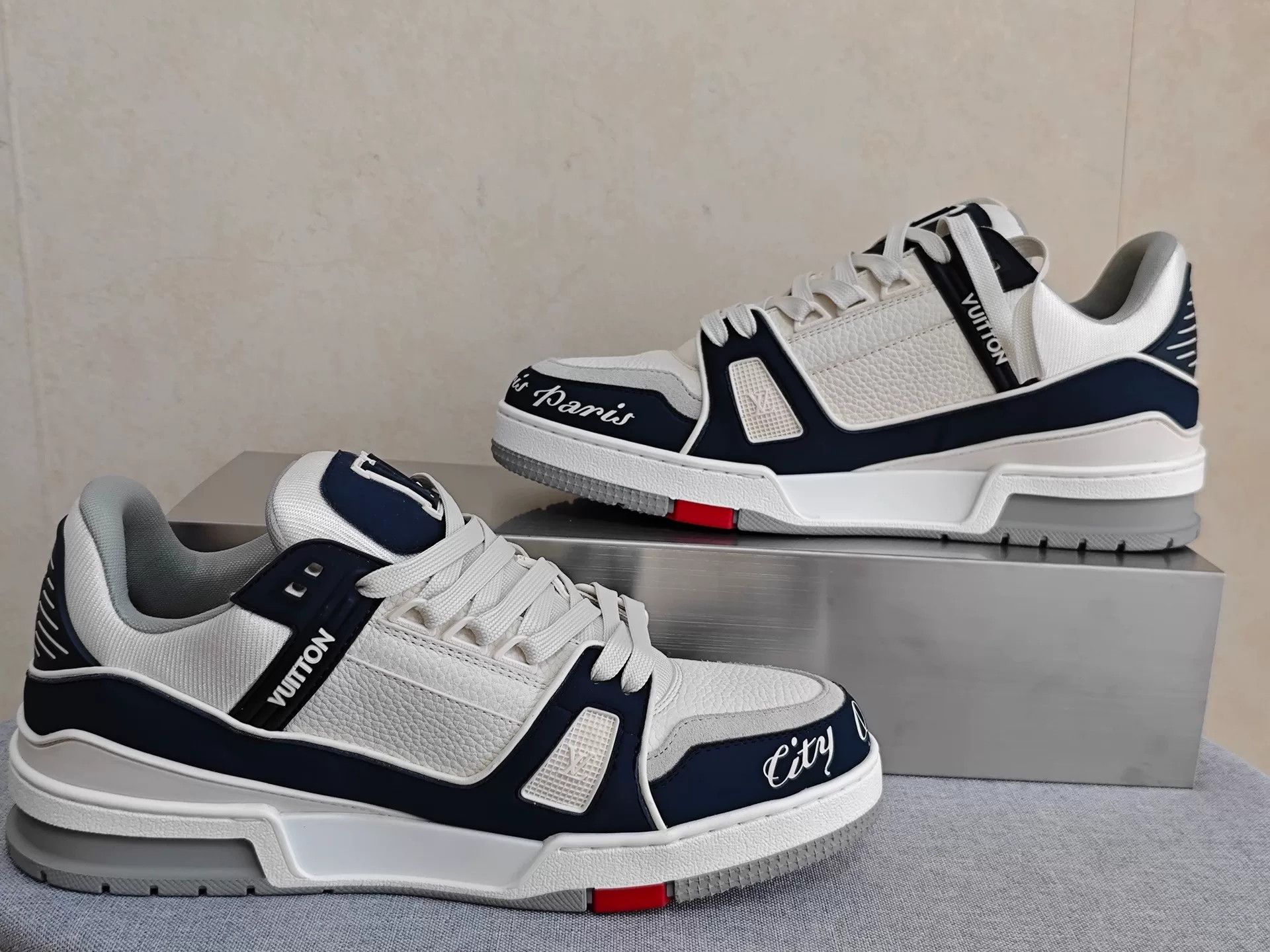 Louis Vuitton Louis Vuitton Paris Olympics Limited Trainer Sneakers Size US 7.5 / EU 40-41 - 2 Thumbnail