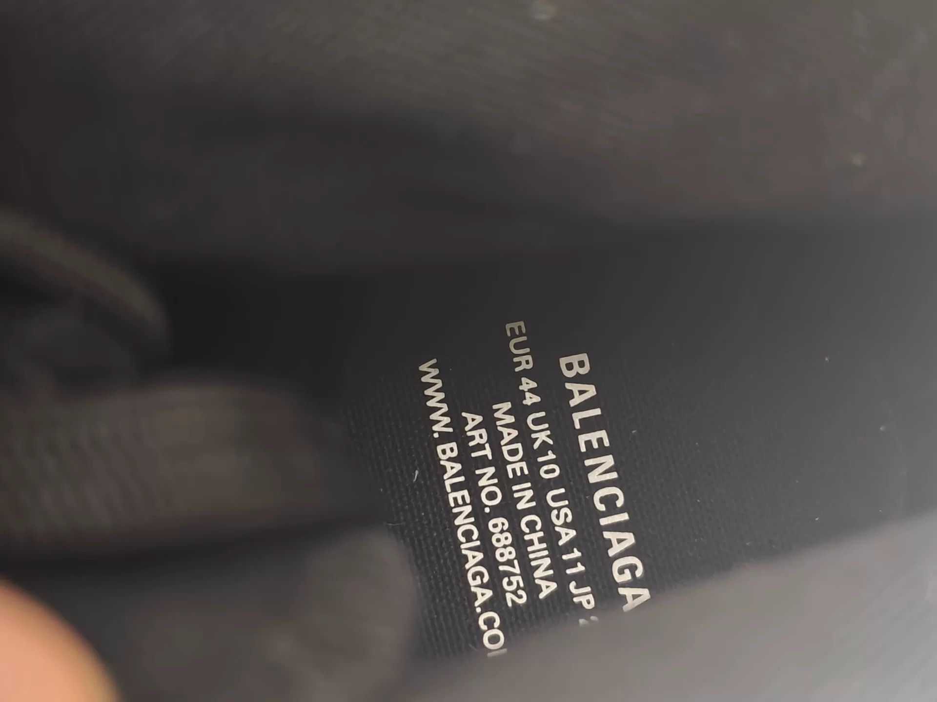 Balenciaga Balenciaga Pleated Leather High-Top Sneakers Size US 10 / EU 43 - 8 Thumbnail