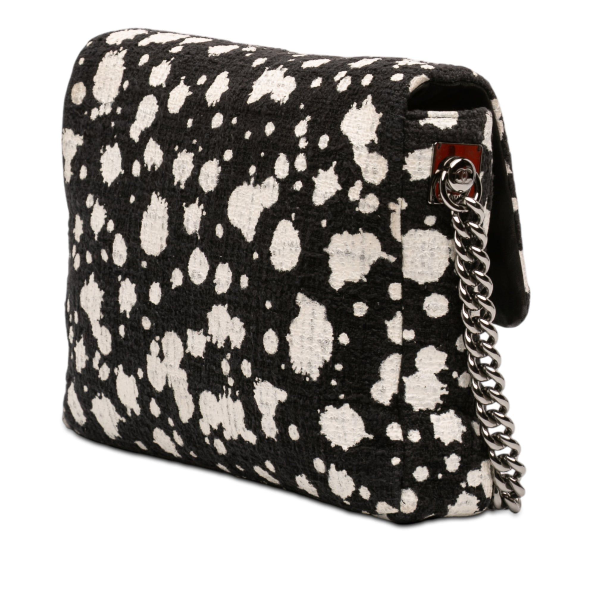 Chanel CC Tweed Paint Splatter Flap Size ONE SIZE - 2 Thumbnail