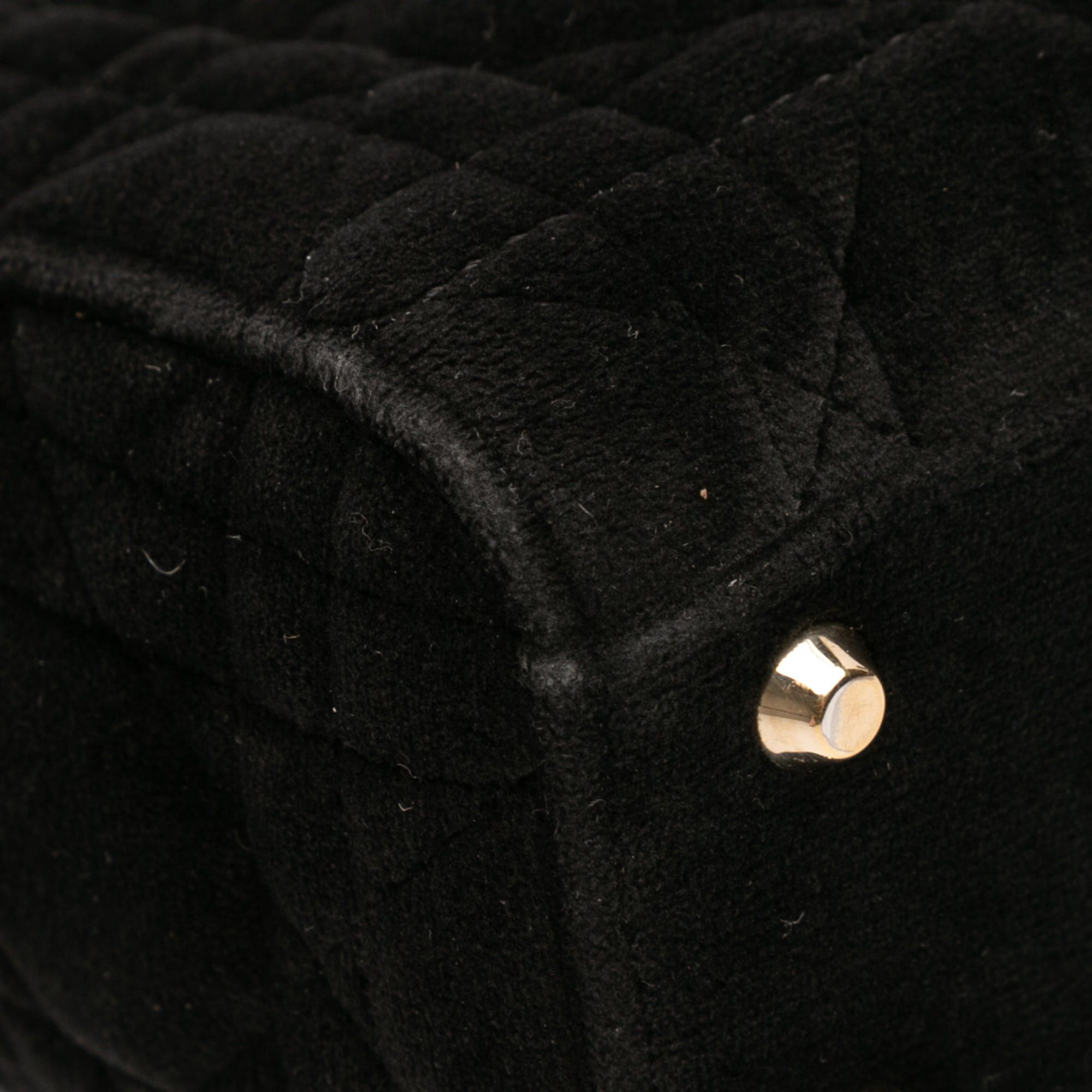 Dior Mini Velvet Cannage Lady Dior Size ONE SIZE - 9 Thumbnail