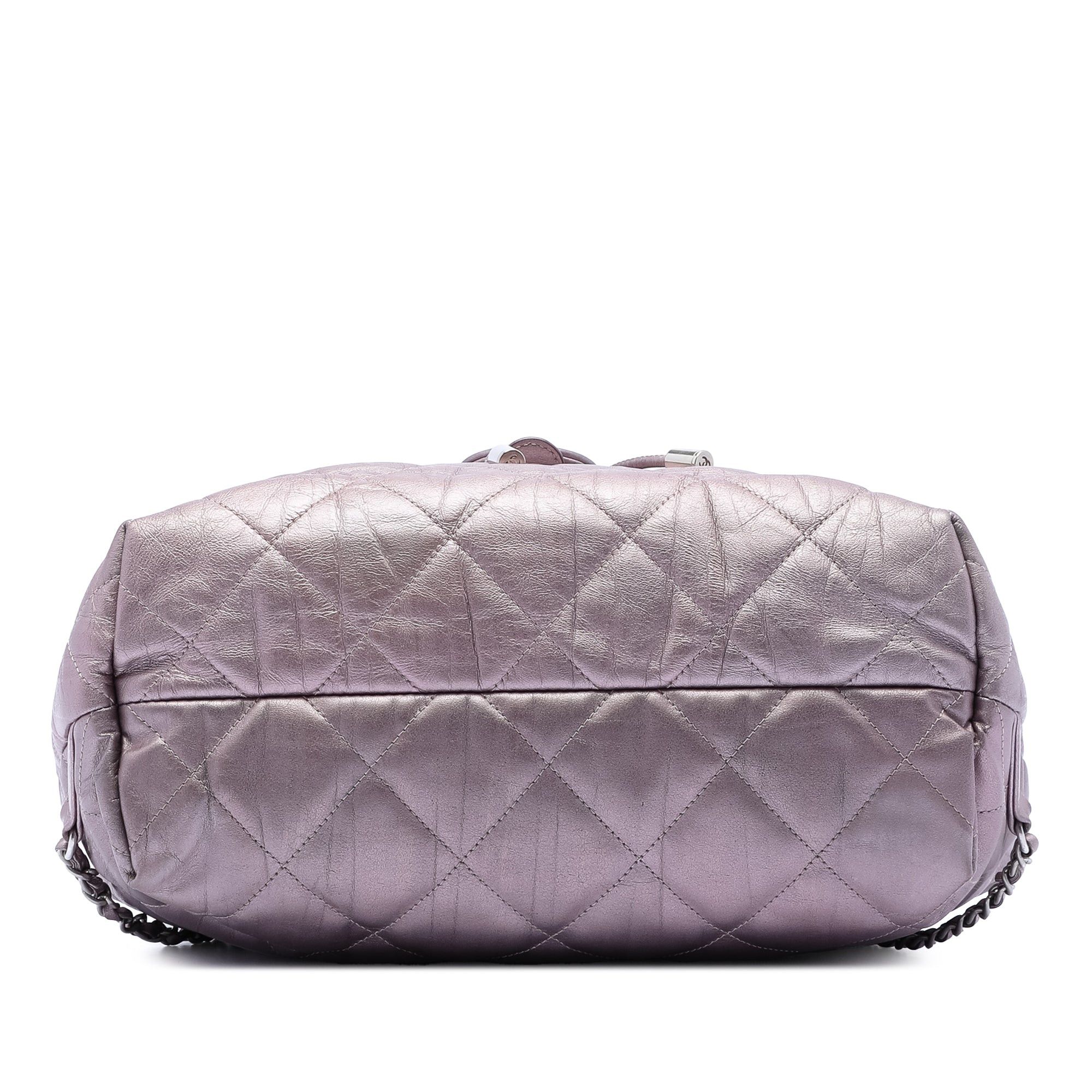 Chanel Quilted Iridescent Calfskin Ground Control Flap Backpack Size ONE SIZE - 3 Thumbnail