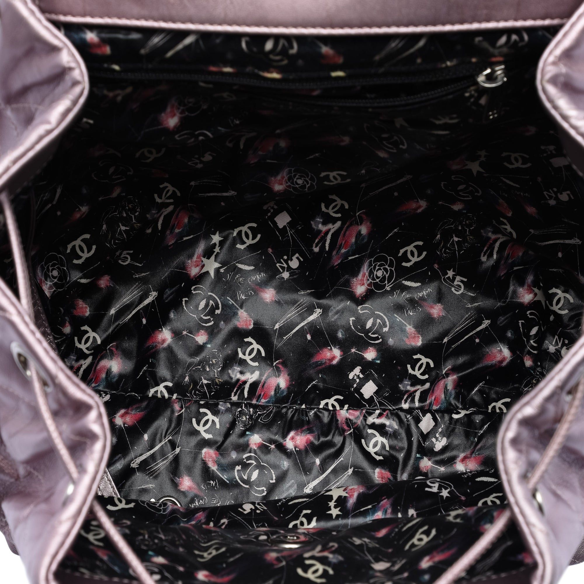 Chanel Quilted Iridescent Calfskin Ground Control Flap Backpack Size ONE SIZE - 4 Thumbnail