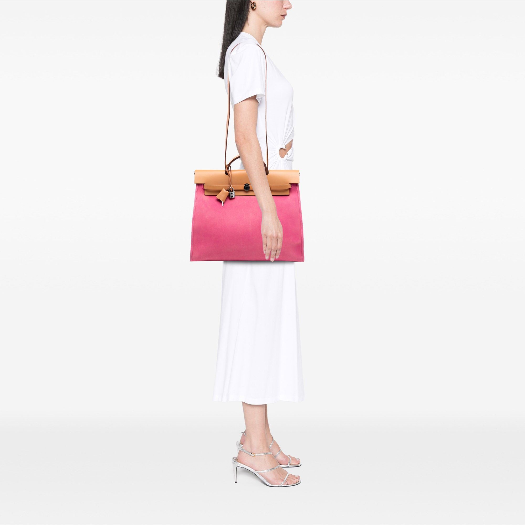 Hermes Toile Herbag Zip 39 Size ONE SIZE - 7 Thumbnail