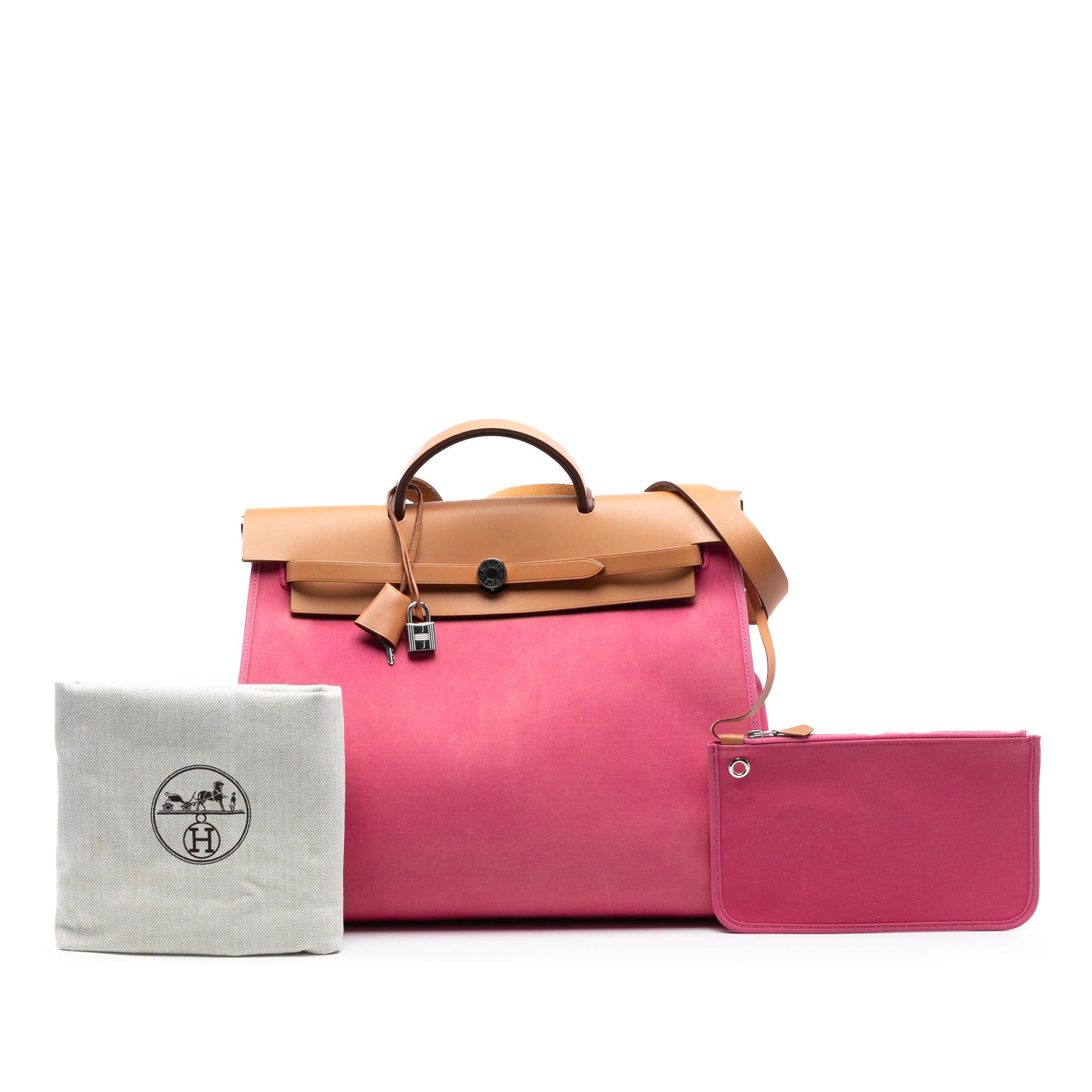 Hermes Toile Herbag Zip 39 Size ONE SIZE - 8 Thumbnail