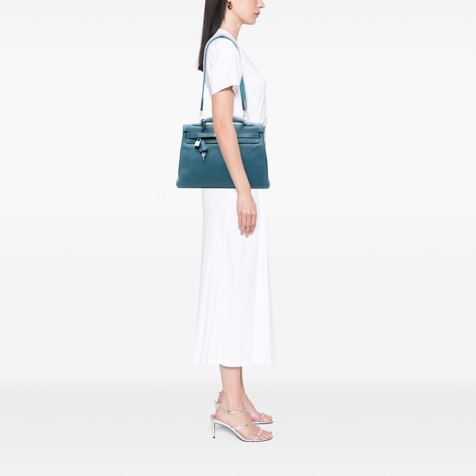 Hermes Clemence Kelly II Retourne 35 Size ONE SIZE - 7 Thumbnail