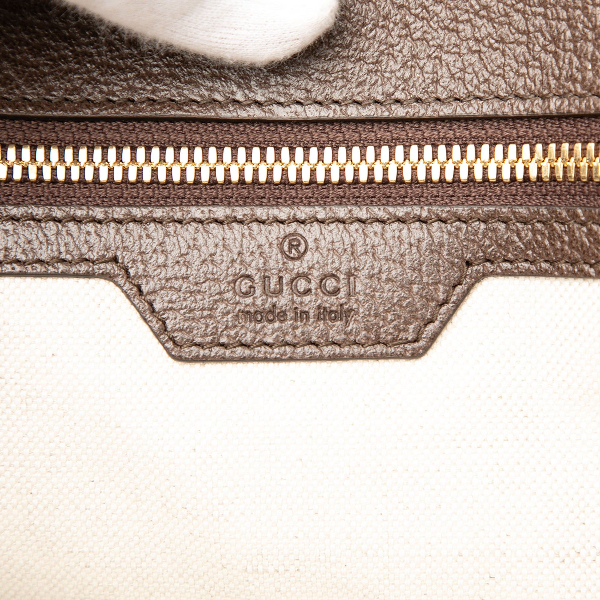 Gucci Medium GG Supreme 100 Centum Anniversary Calfskin Retro Interlocking G Tote Size ONE SIZE - 5 Thumbnail