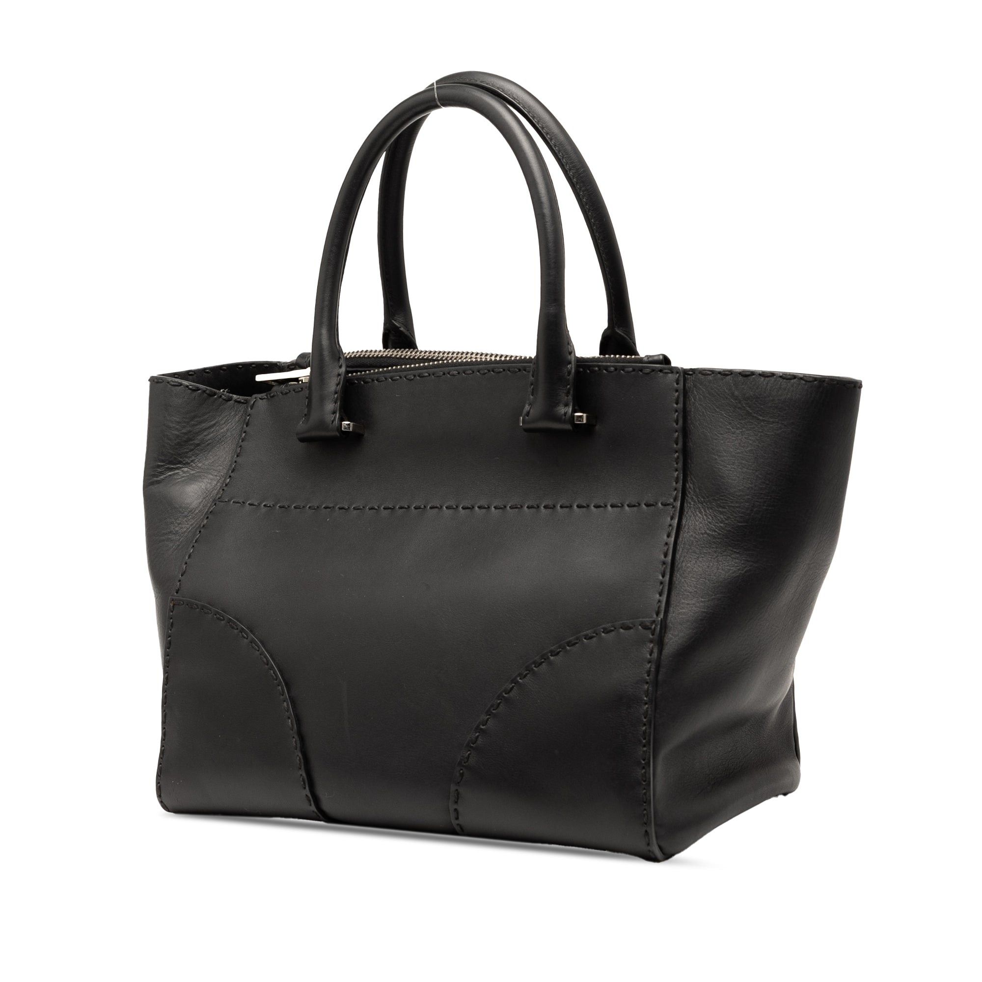 Prada Small City Calf Stitched Twin Pocket Satchel Size ONE SIZE - 2 Thumbnail
