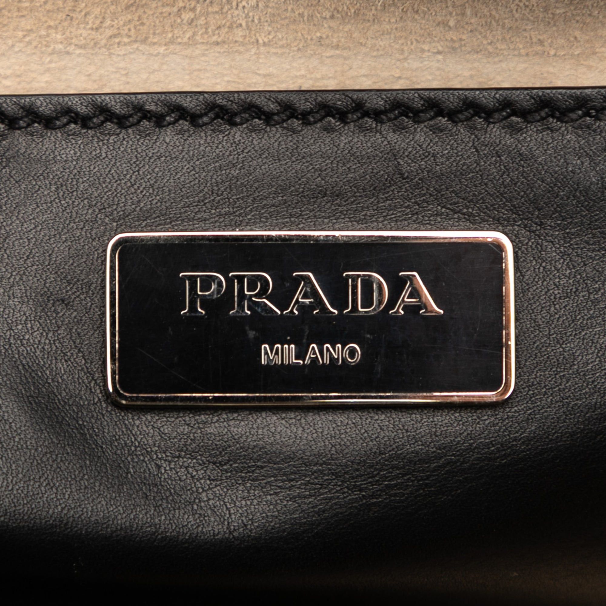 Prada Small City Calf Stitched Twin Pocket Satchel Size ONE SIZE - 5 Thumbnail