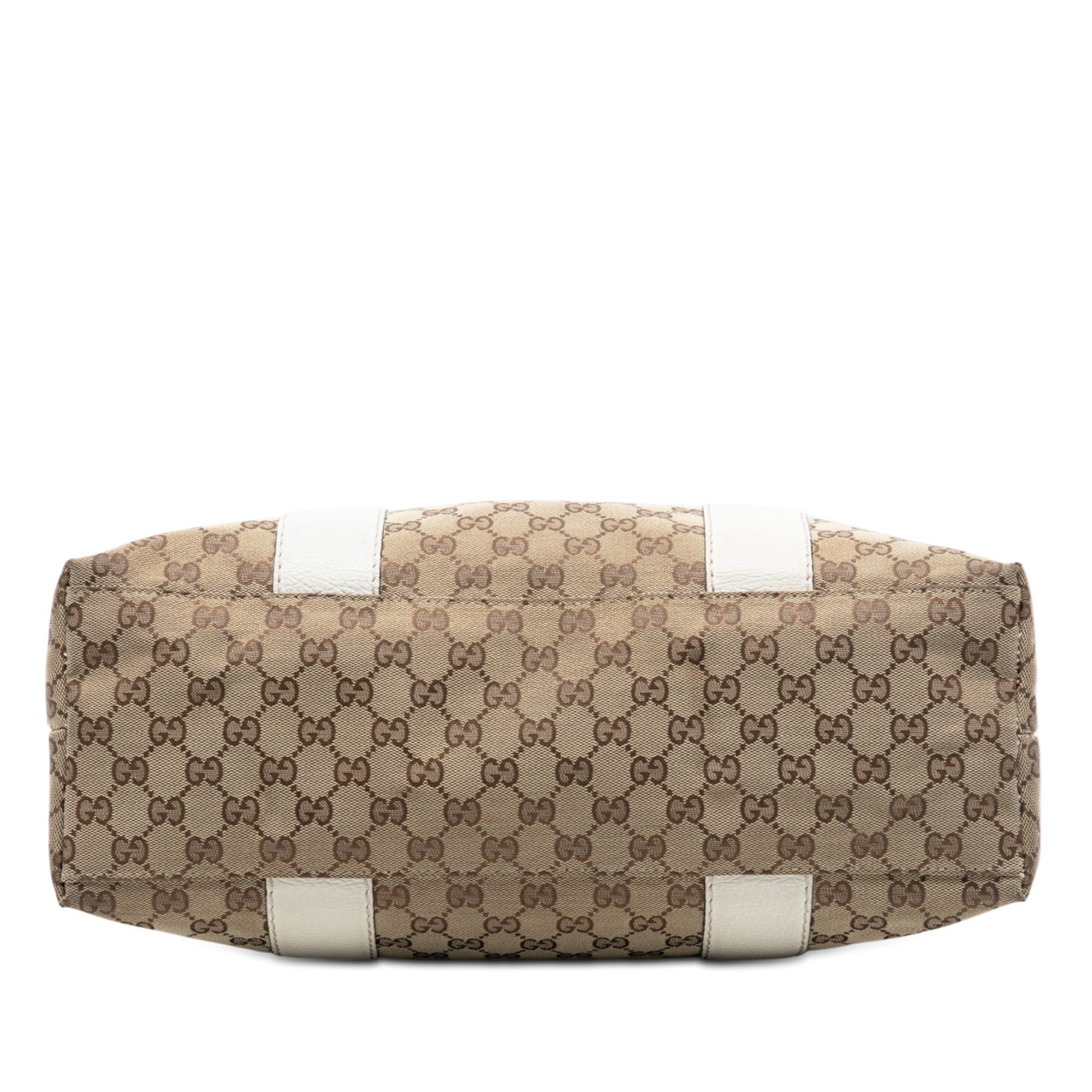 Gucci Medium GG Canvas Bamboo Libeccio Tote Size ONE SIZE - 3 Thumbnail