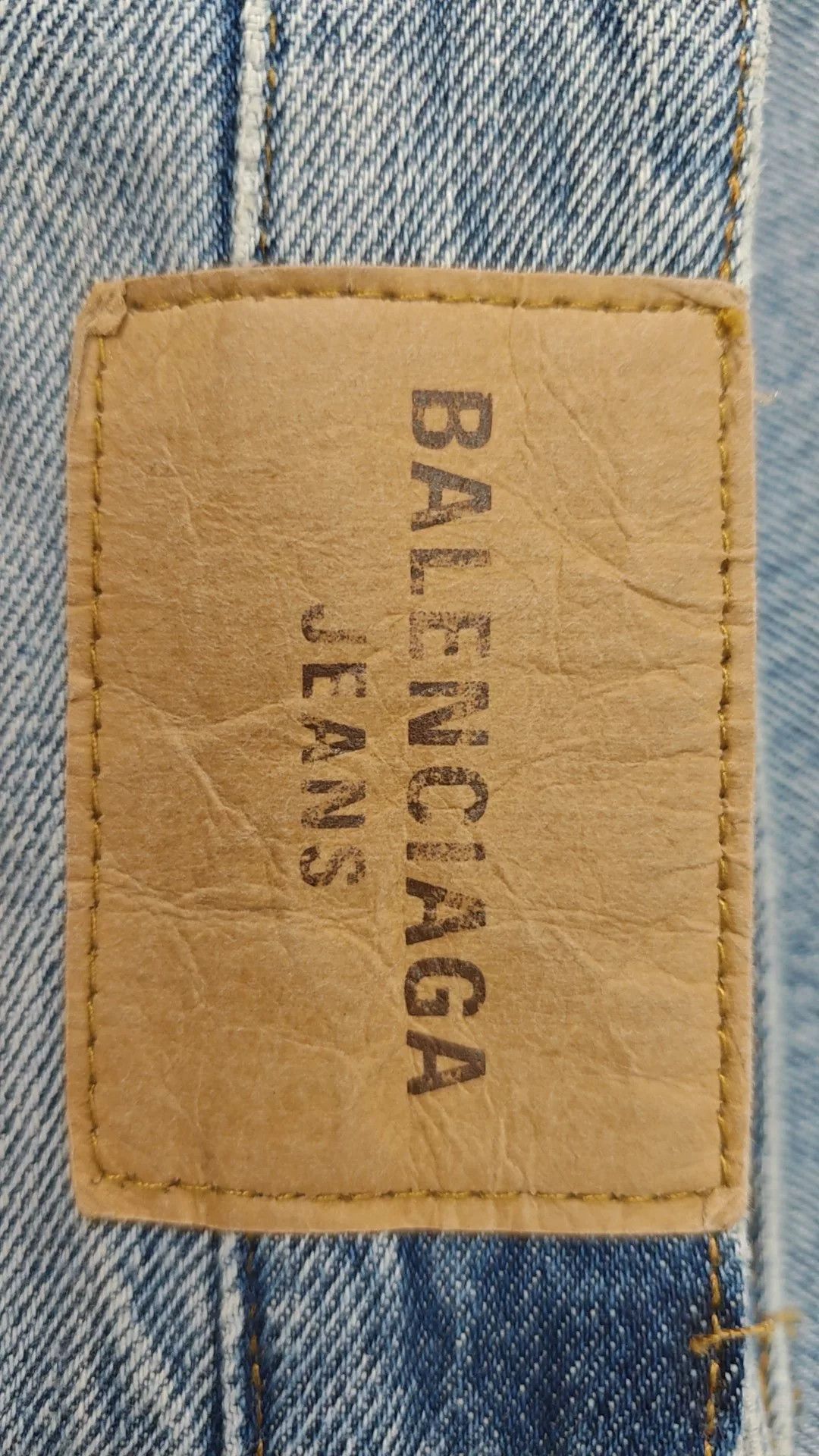 Balenciaga Balenciaga Show Washed Loose Jeans Size 25" / US 0 / IT 36 - 4 Thumbnail