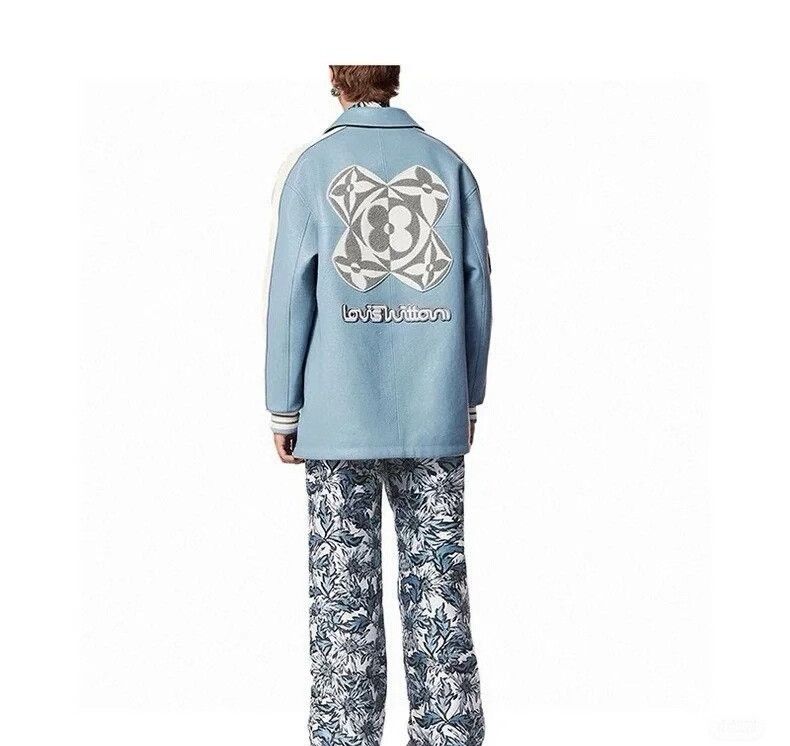 Louis Vuitton Louis Vuitton LV23SS Floral Blue Wide-Leg Pants Size 38" / US 16 / IT 52 - 5 Thumbnail