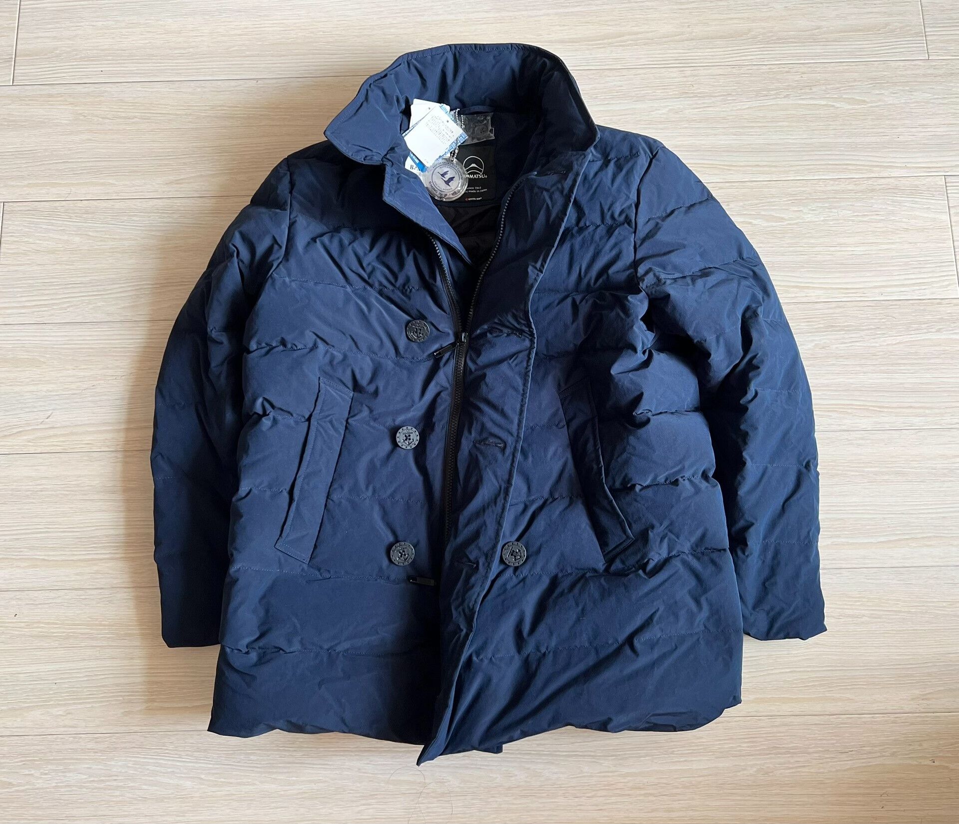 Beams Japan BEAMS x Komatsu Double-Breasted Down Jacket Size US M / EU 48-50 / 2 - 2 Thumbnail