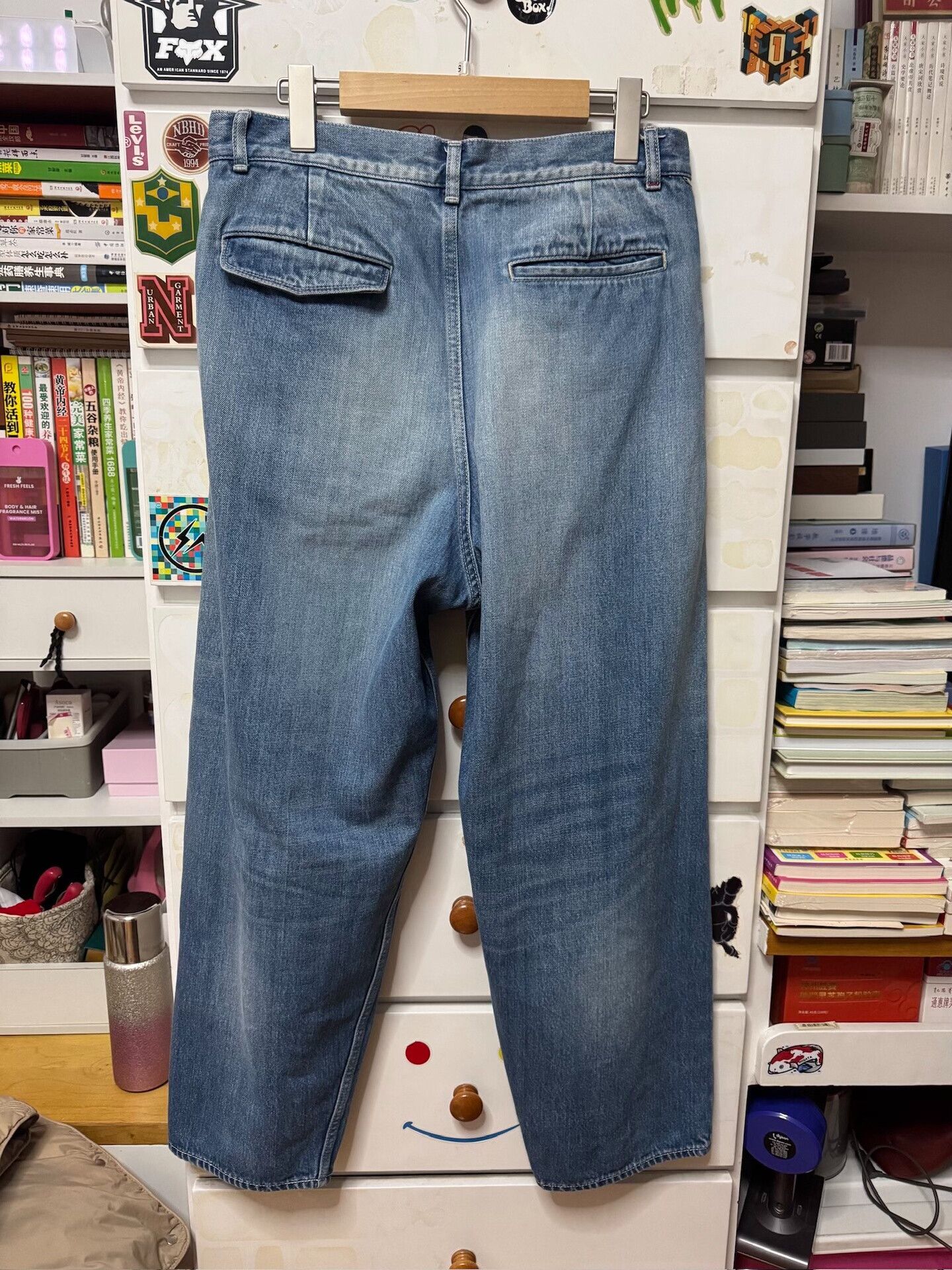 Beams Japan Graphpaper 23SS Selvage Denim Two Tuck Pants Size US 26 / EU 42 - 4 Thumbnail