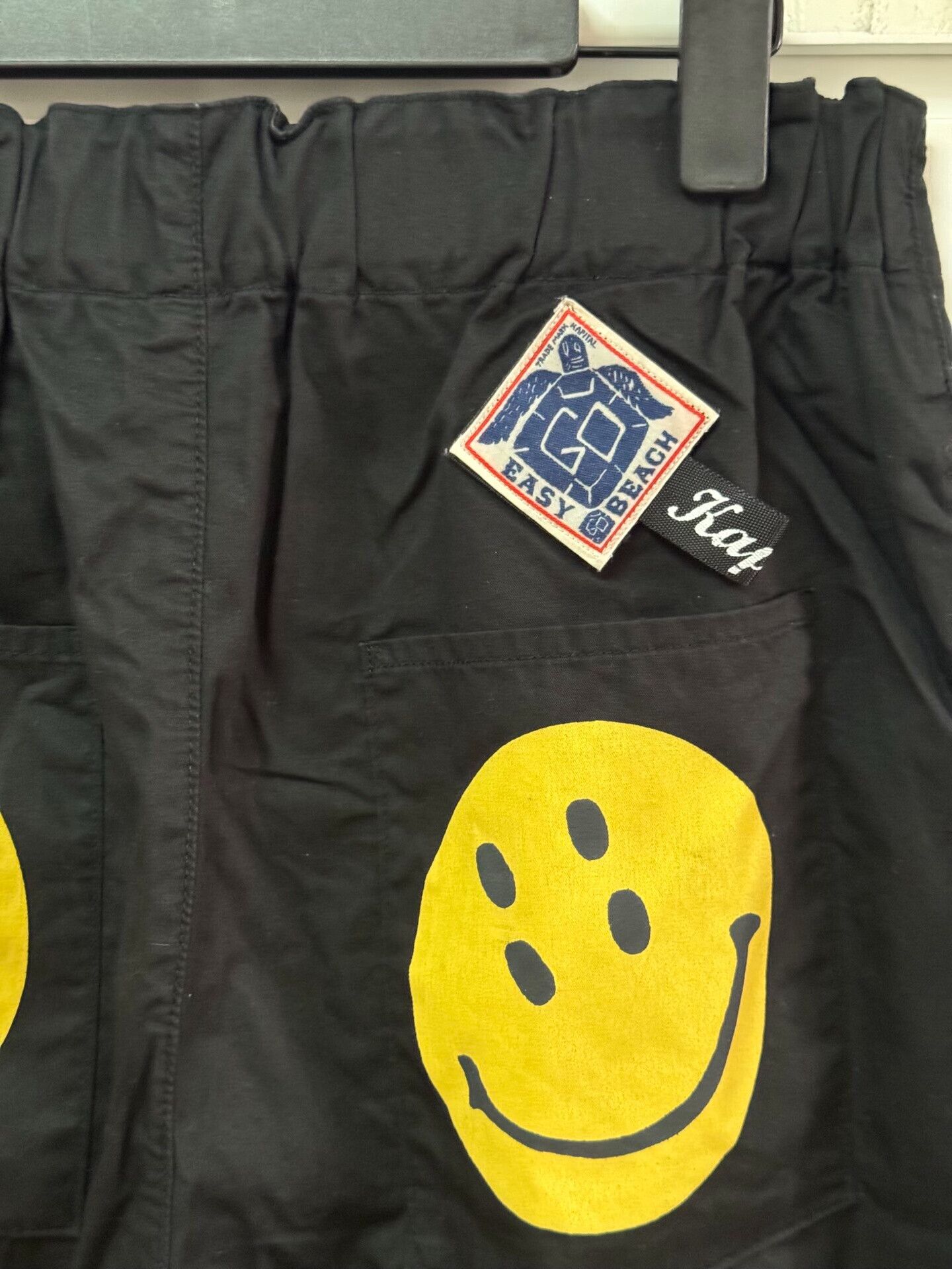 Human Made KAPITAL Wide-Leg Smiley Embroidered Pants Size US 32 / EU 48 - 5 Thumbnail