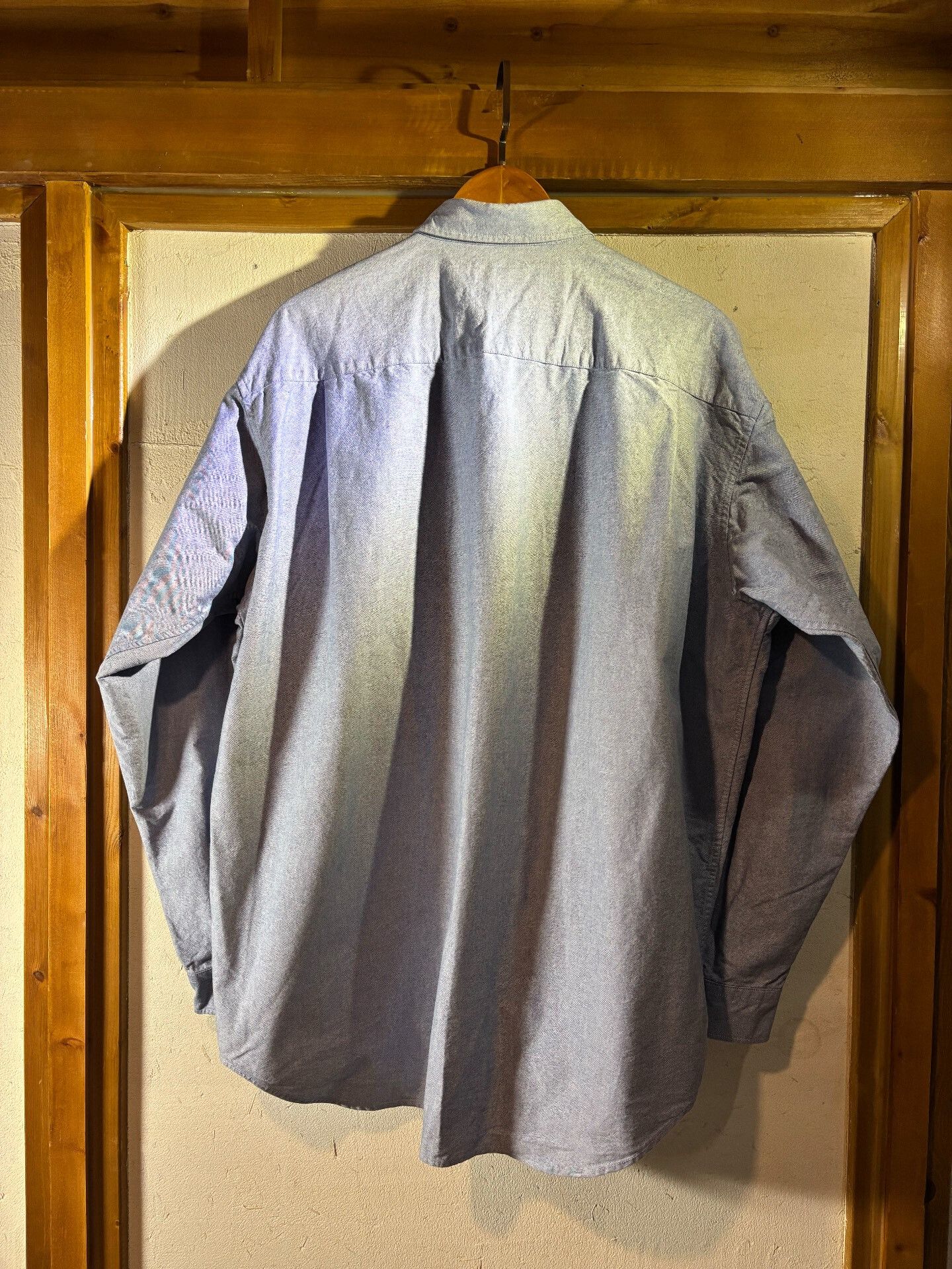 Beams Japan Beams Blue Label Textured Oxford Oversized Shirt Size US L / EU 52-54 / 3 - 9 Thumbnail