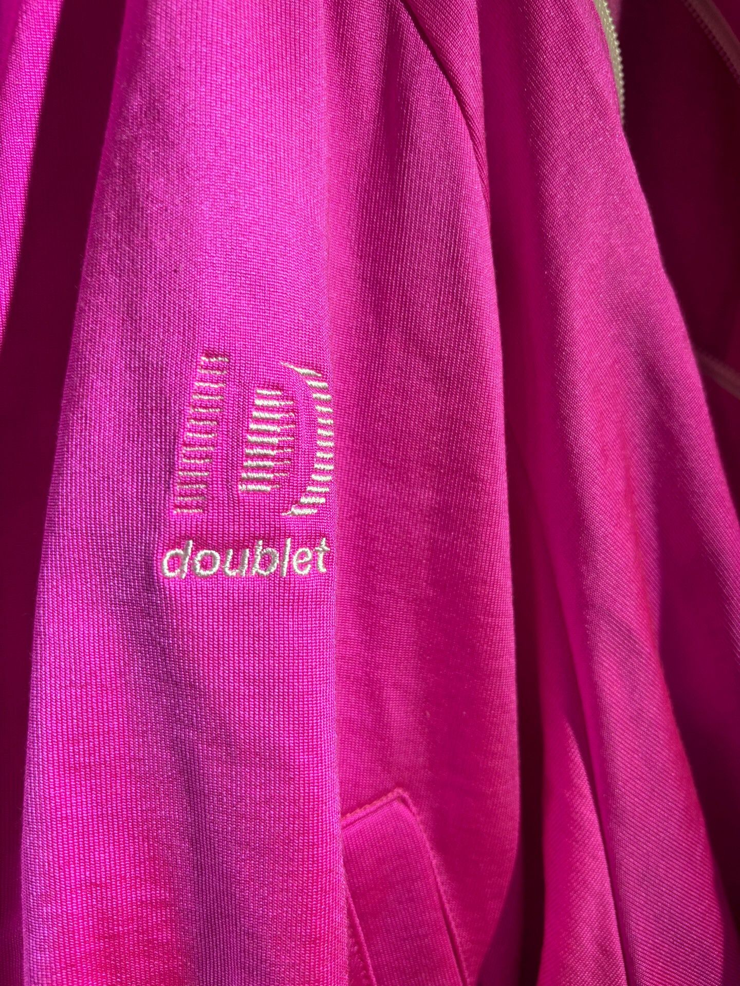 Doublet Doublet Rose Pink Wide Short Jacket Size XL / US 12-14 / IT 48-50 - 5 Thumbnail