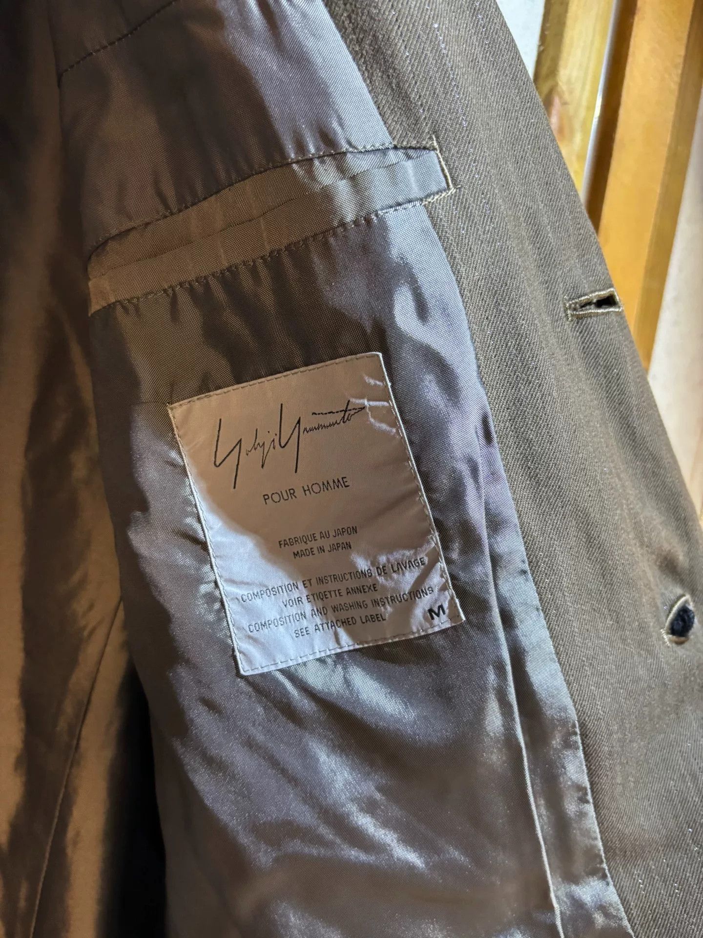 Yohji Yamamoto Yohji Yamamoto 96AW Double-Layer Trench Coat Size US M / EU 48-50 / 2 - 7 Thumbnail