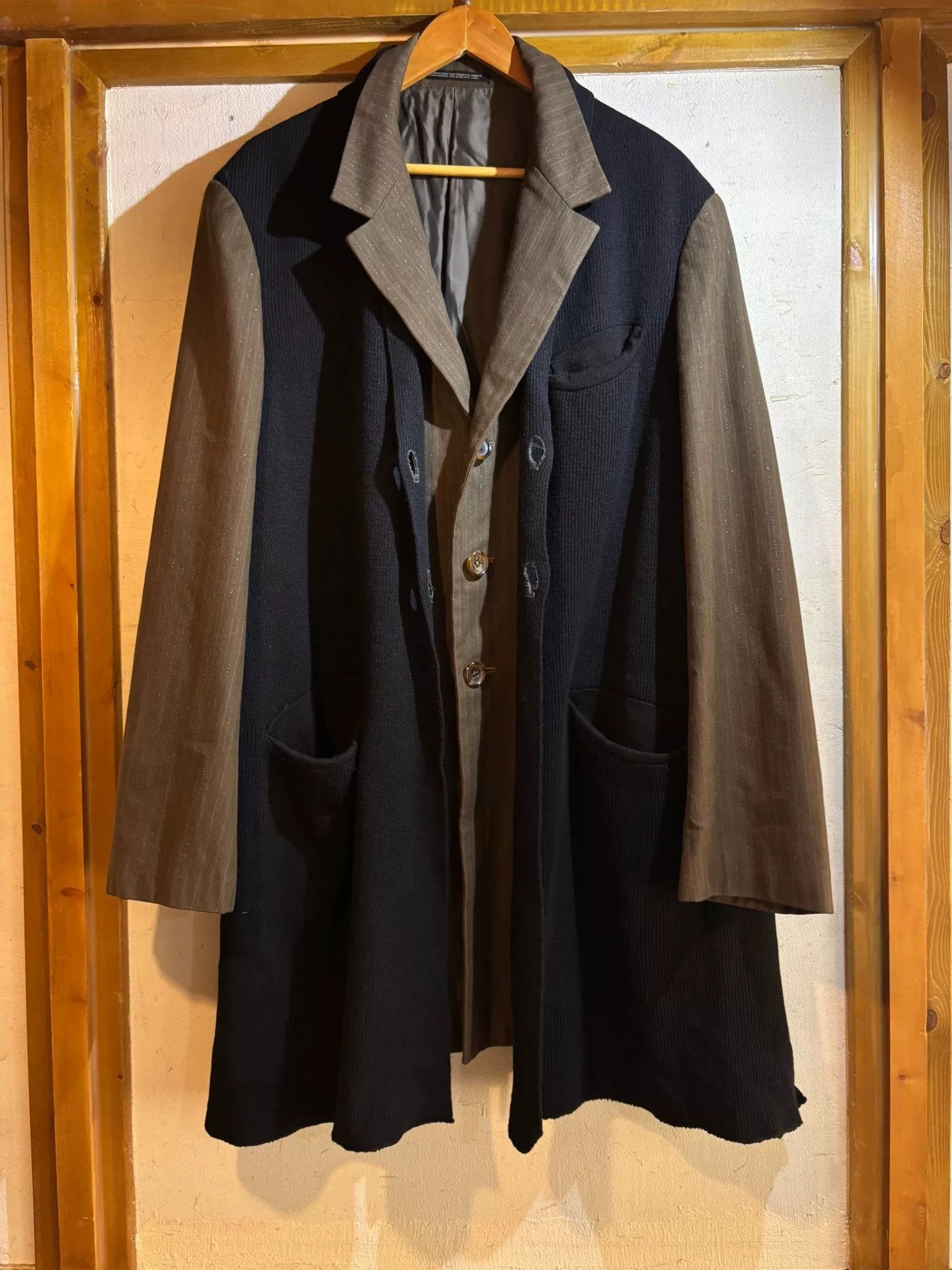 Yohji Yamamoto Yohji Yamamoto 96AW Double-Layer Trench Coat Size US M / EU 48-50 / 2 - 6 Thumbnail