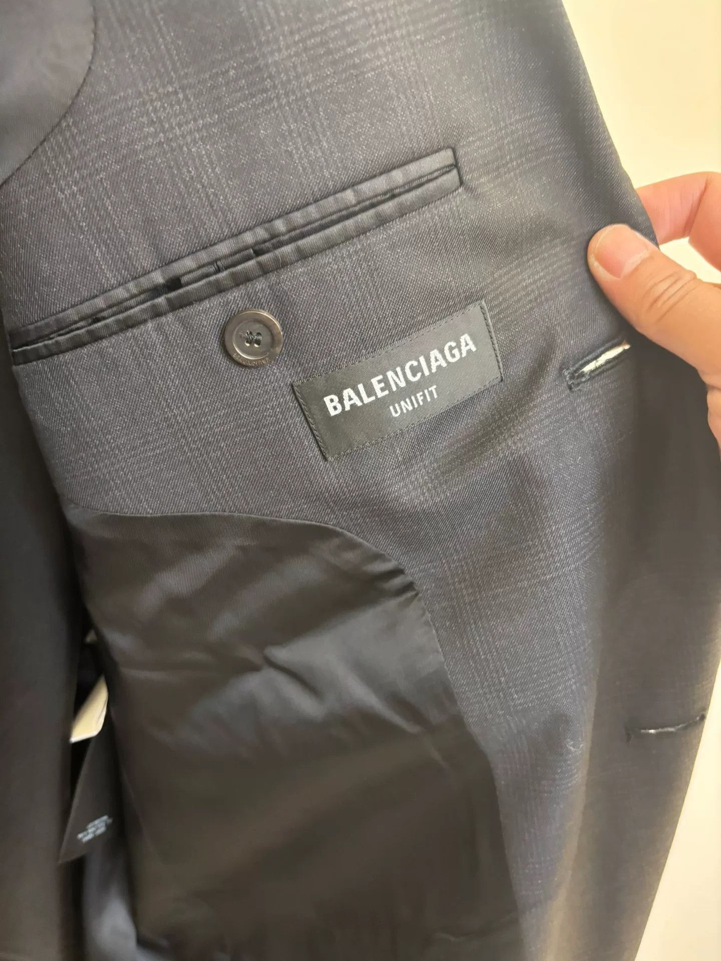 Balenciaga Balenciaga Shirt Collar Blazer Size US L / EU 52-54 / 3 - 7 Thumbnail