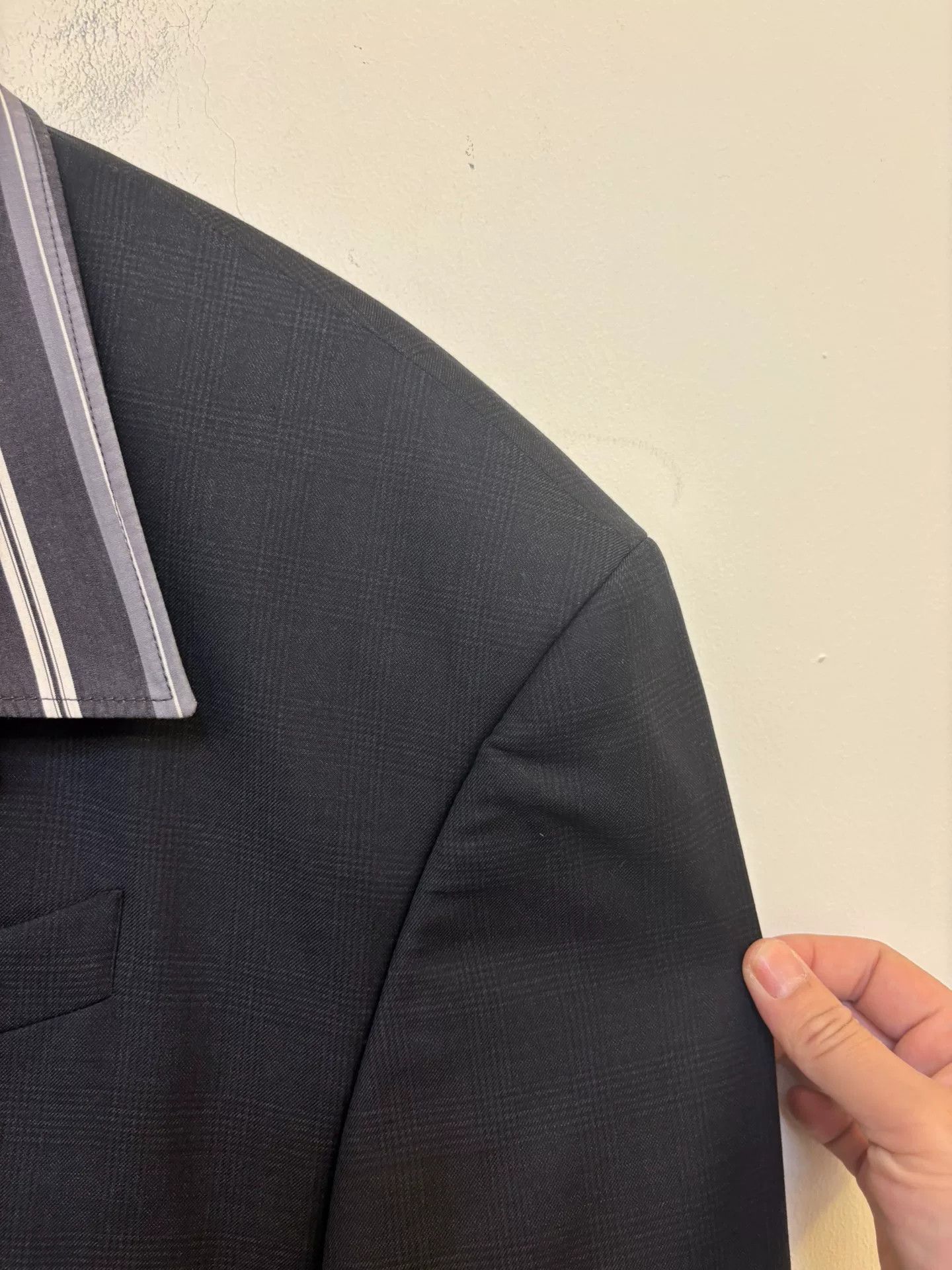 Balenciaga Balenciaga Shirt Collar Blazer Size US L / EU 52-54 / 3 - 3 Thumbnail