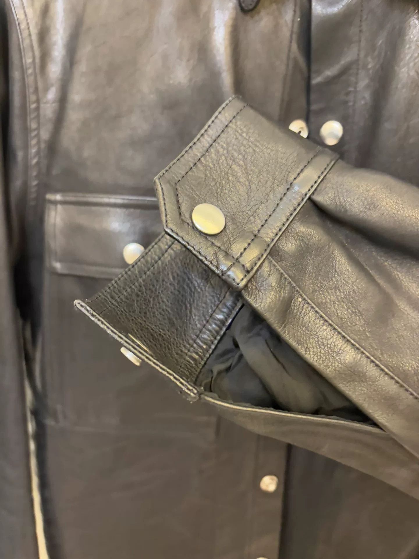 Rick Owens Rick Owens 2019AW Leather Jacket Size US M / EU 48-50 / 2 - 4 Thumbnail