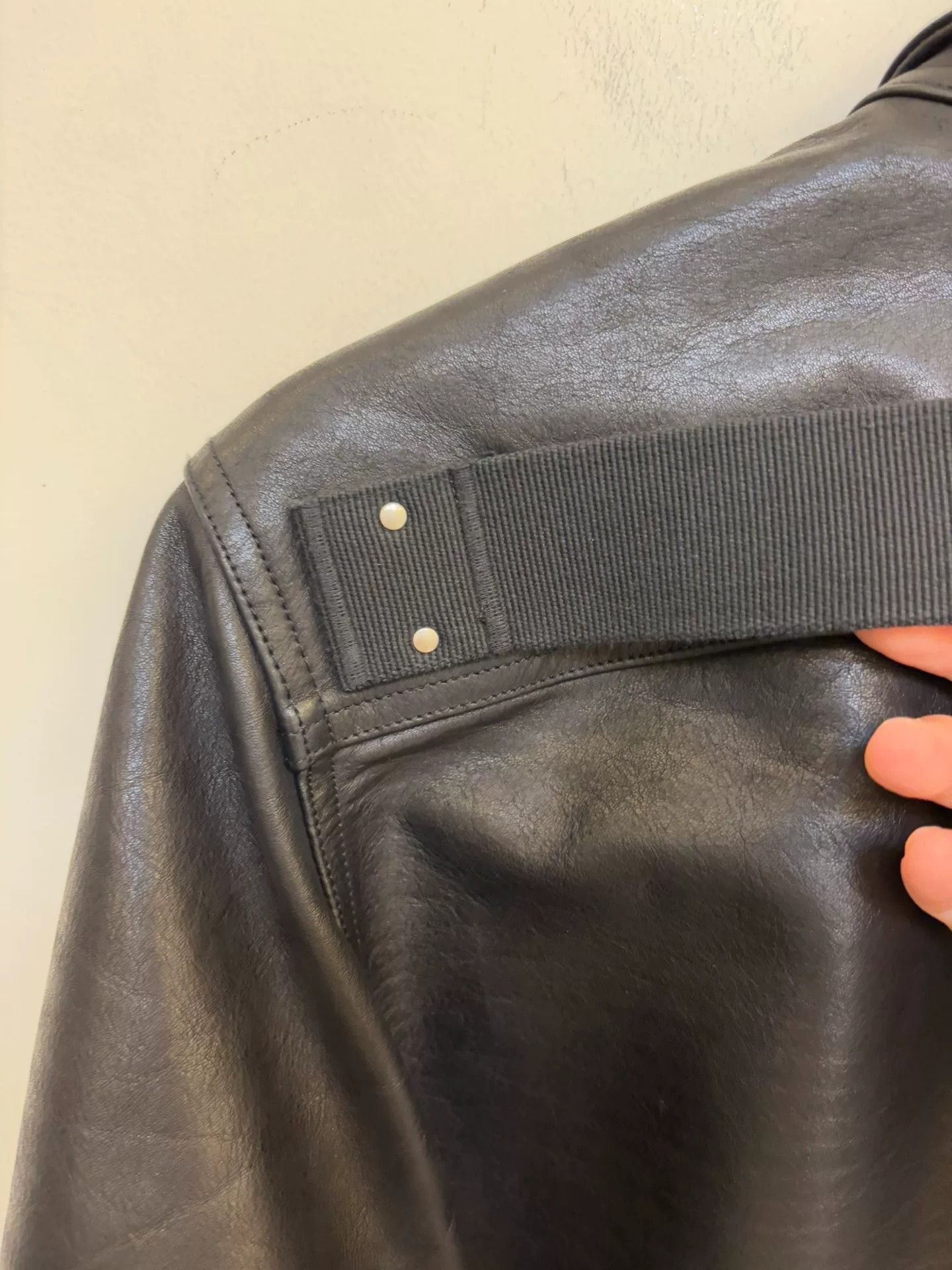 Rick Owens Rick Owens 2019AW Leather Jacket Size US M / EU 48-50 / 2 - 7 Thumbnail