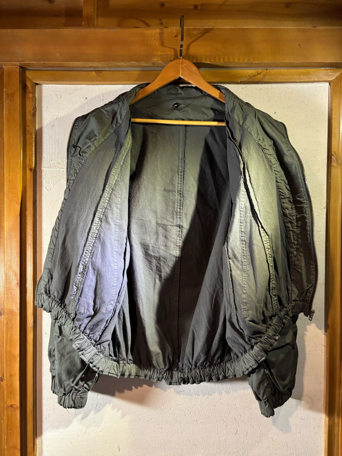 Natural Issue Issuethings Pleated Short Wide Flight Jacket Size US M / EU 48-50 / 2 - 8 Thumbnail
