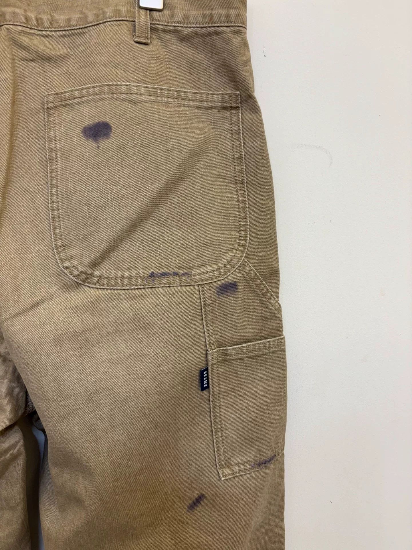 Beams Plus Beams Splatter Paint Carpenter Pants Size US 34 / EU 50 - 9 Thumbnail