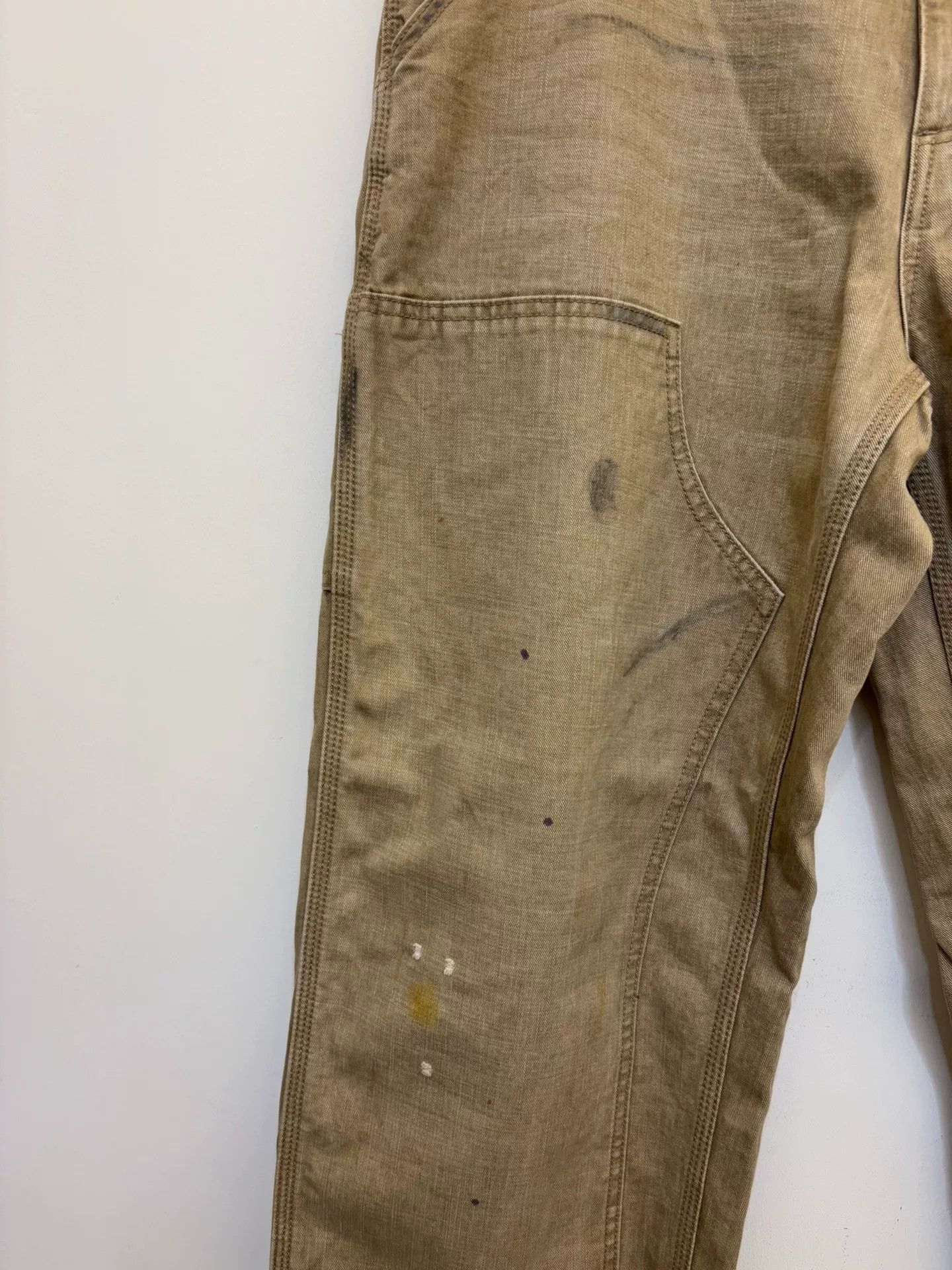 Beams Plus Beams Splatter Paint Carpenter Pants Size US 34 / EU 50 - 5 Thumbnail