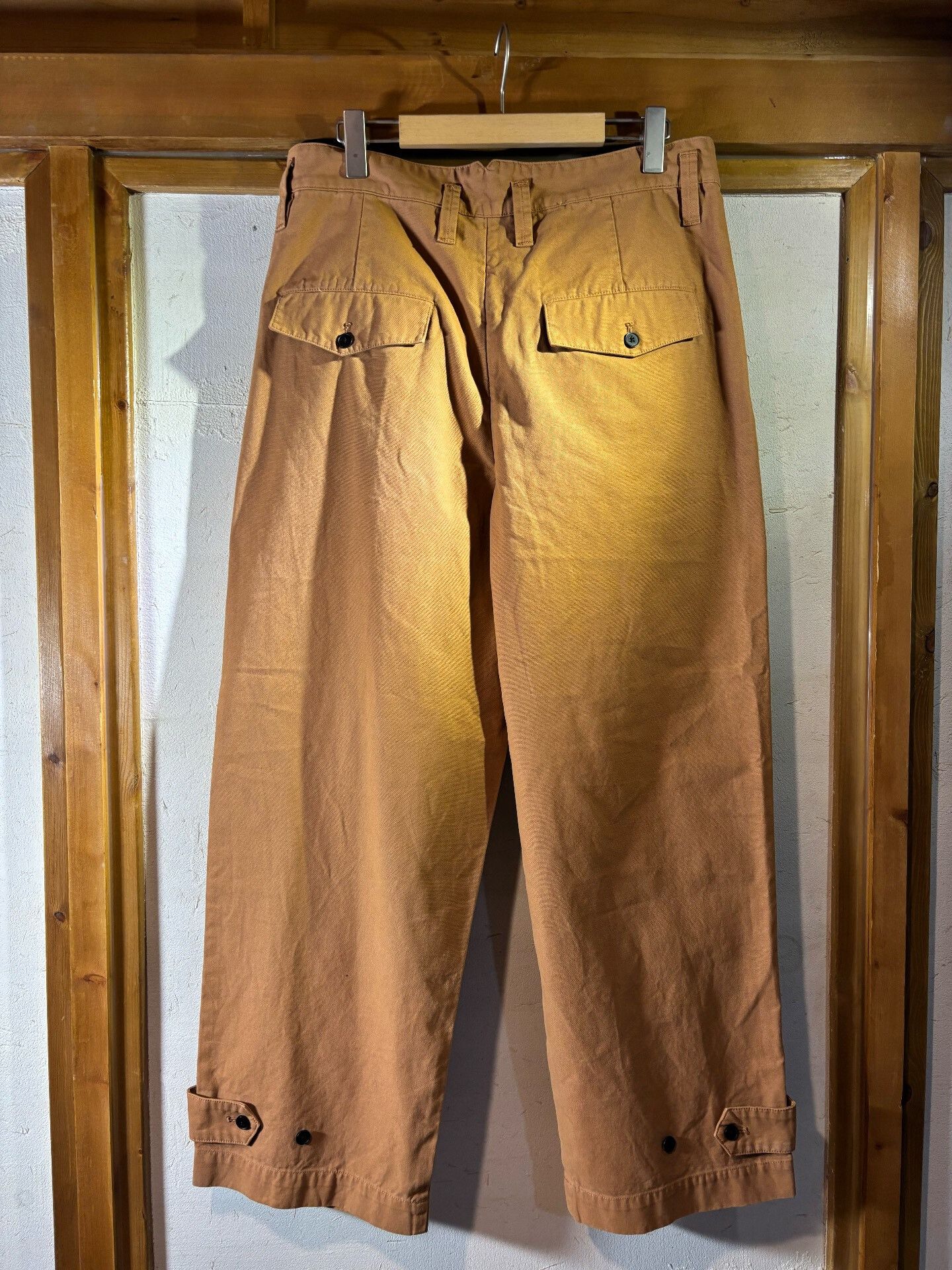 MHI TOAST Plant Dyed Double Pleat Trousers Size US 34 / EU 50 - 7 Thumbnail
