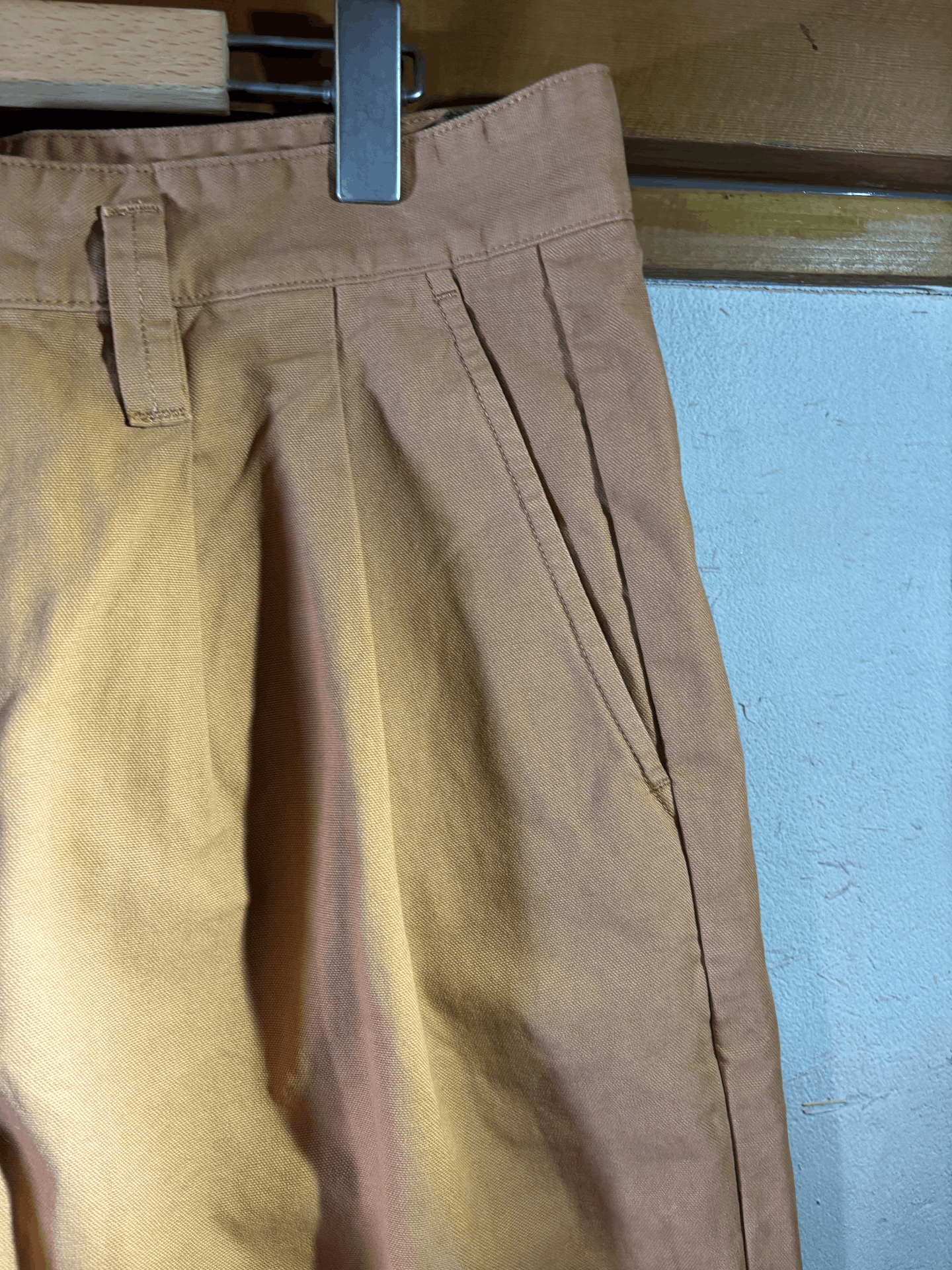 MHI TOAST Plant Dyed Double Pleat Trousers Size US 34 / EU 50 - 3 Thumbnail