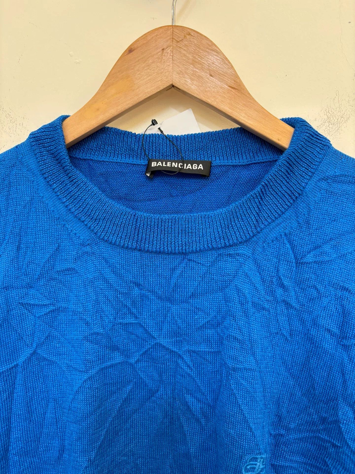 Balenciaga Balenciaga 20FW Pleated Knit Sweater Size US M / EU 48-50 / 2 - 2 Thumbnail