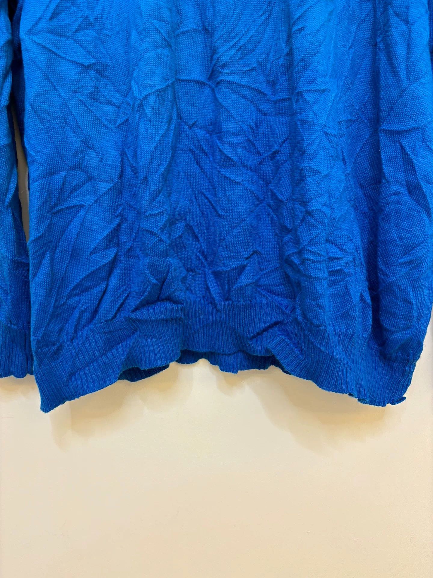 Balenciaga Balenciaga 20FW Pleated Knit Sweater Size US M / EU 48-50 / 2 - 7 Thumbnail