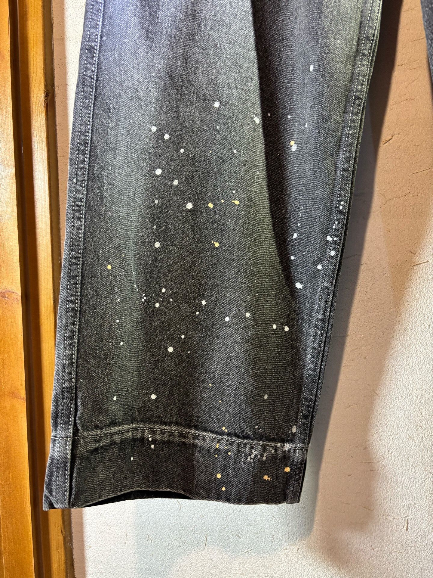 Journal Standard Relume Double Pleat Splatter Jeans Size US 34 / EU 50 - 5 Thumbnail