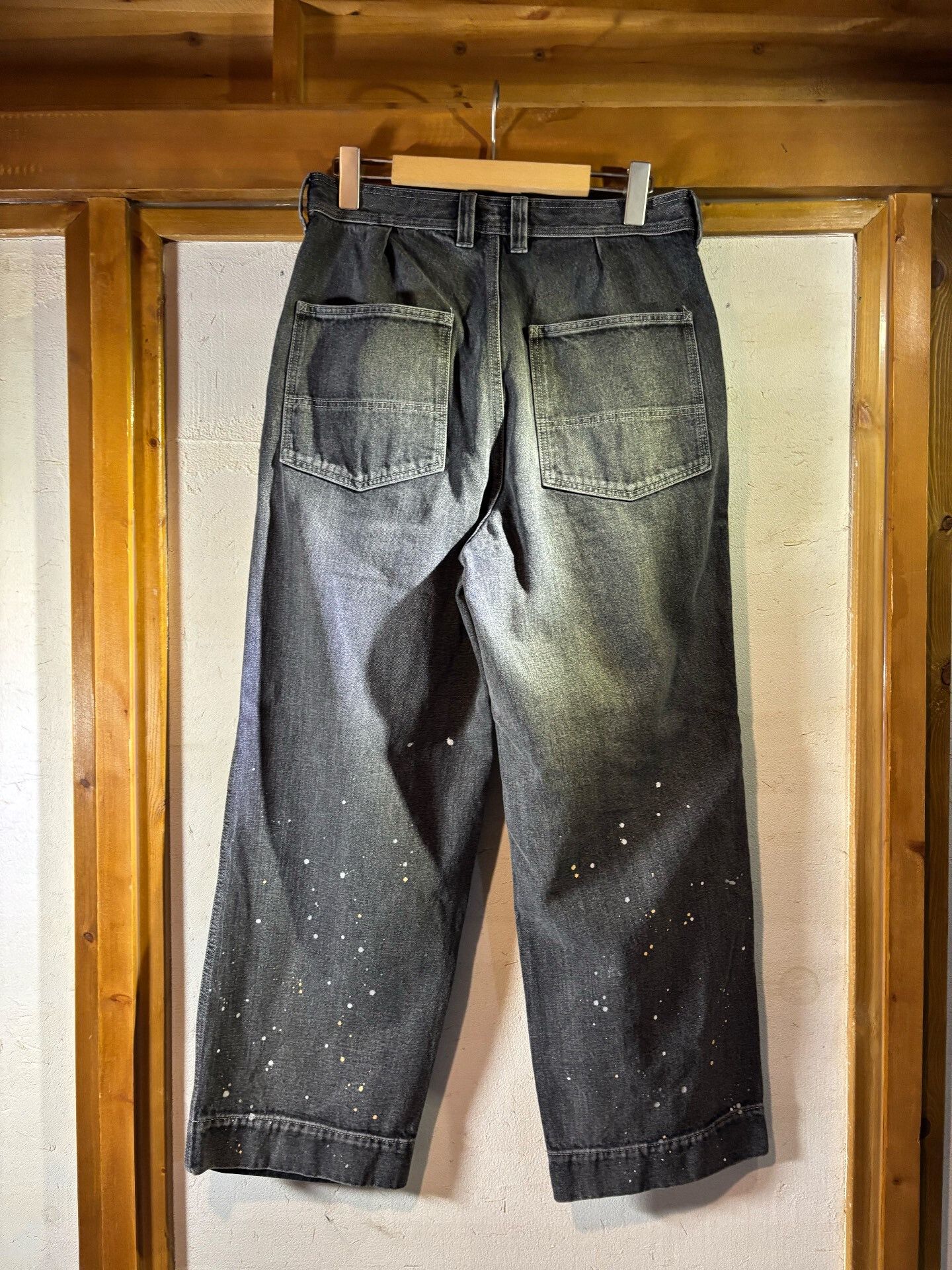Journal Standard Relume Double Pleat Splatter Jeans Size US 34 / EU 50 - 6 Thumbnail