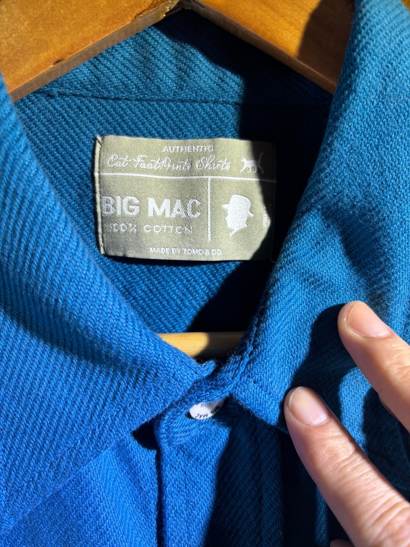 Big Mac BIG MAC x tom&co Irregular Collar Shirt Size US M / EU 48-50 / 2 - 2 Thumbnail