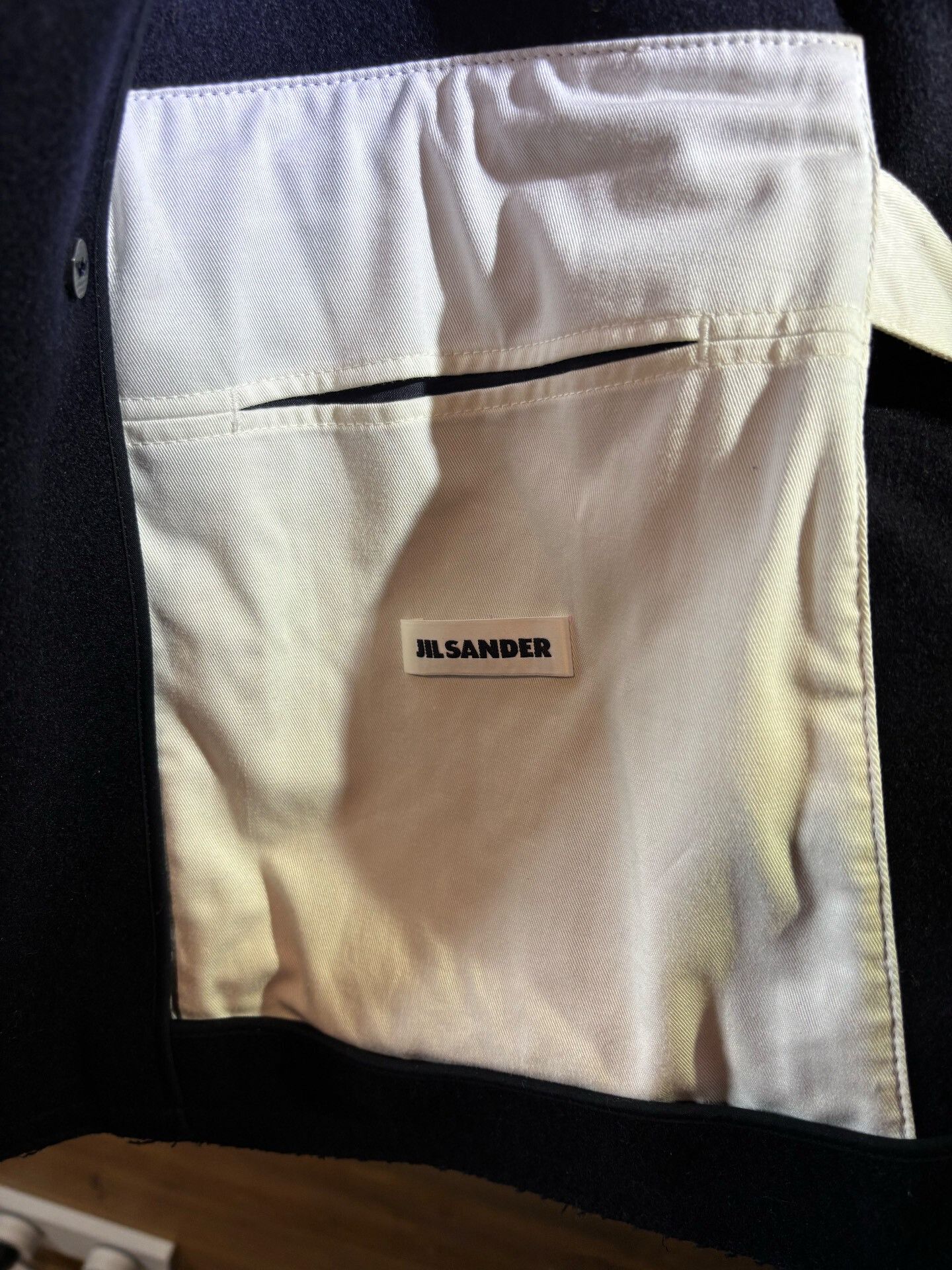 Jil Sander Jil Sander Double-Breasted Wool Coat Size US M / EU 48-50 / 2 - 9 Thumbnail