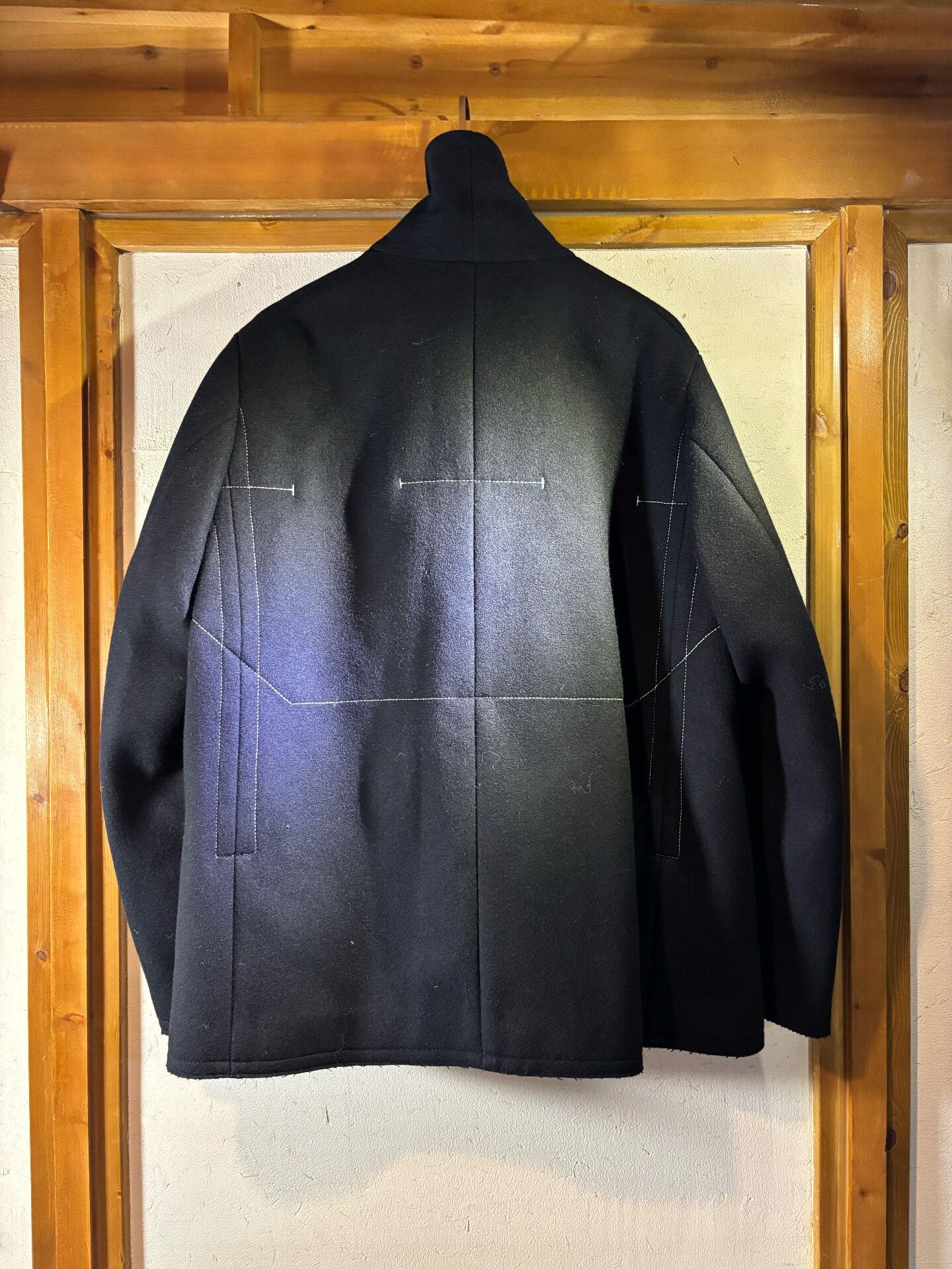 Jil Sander Jil Sander Double-Breasted Wool Coat Size US M / EU 48-50 / 2 - 5 Thumbnail