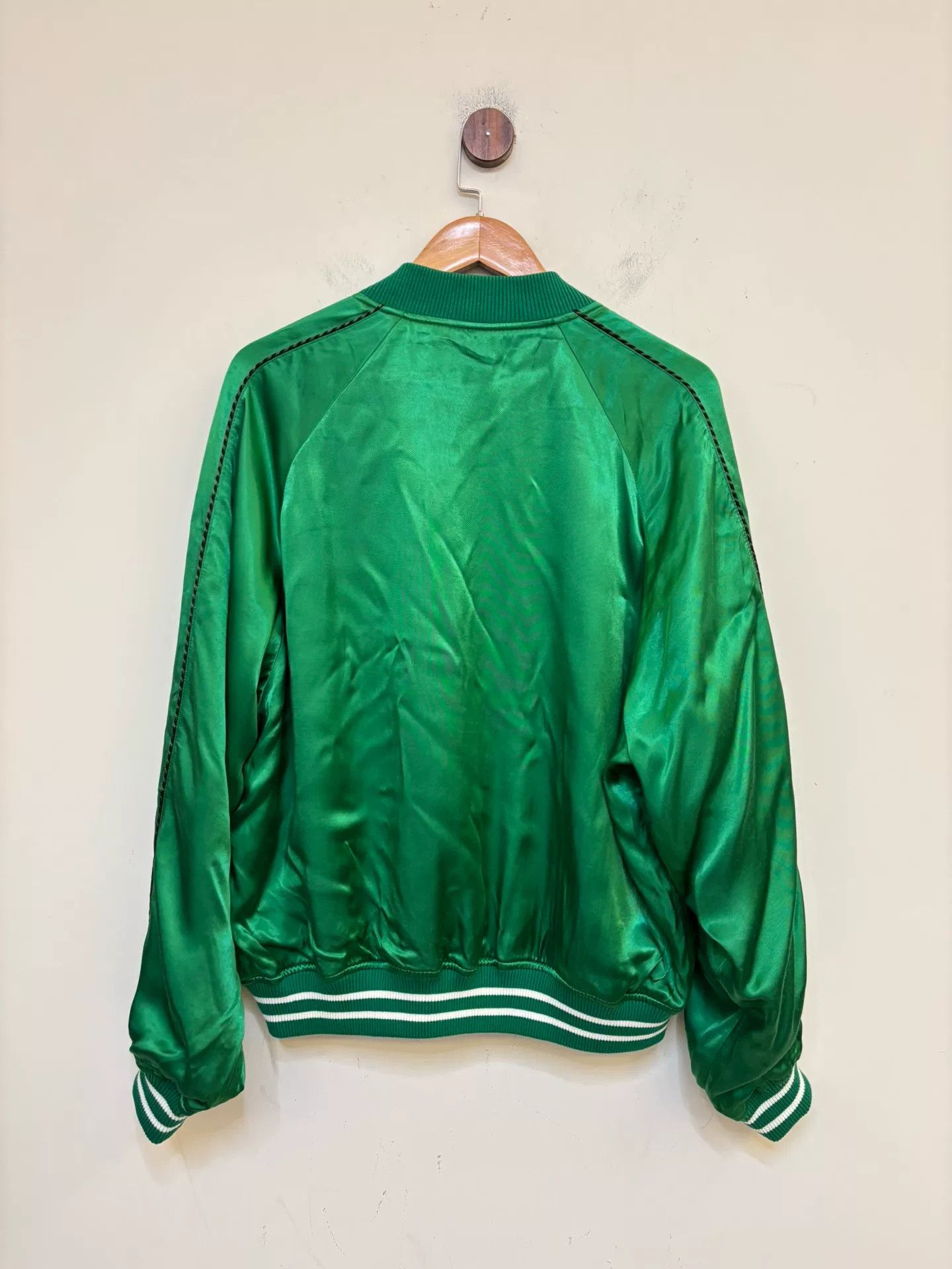 Beams Plus Beams Satin Baseball Jacket Size US L / EU 52-54 / 3 - 8 Thumbnail