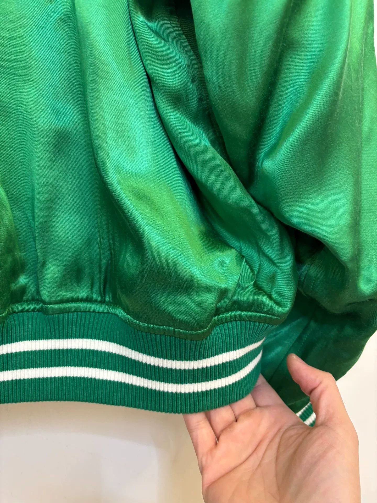 Beams Plus Beams Satin Baseball Jacket Size US L / EU 52-54 / 3 - 9 Thumbnail