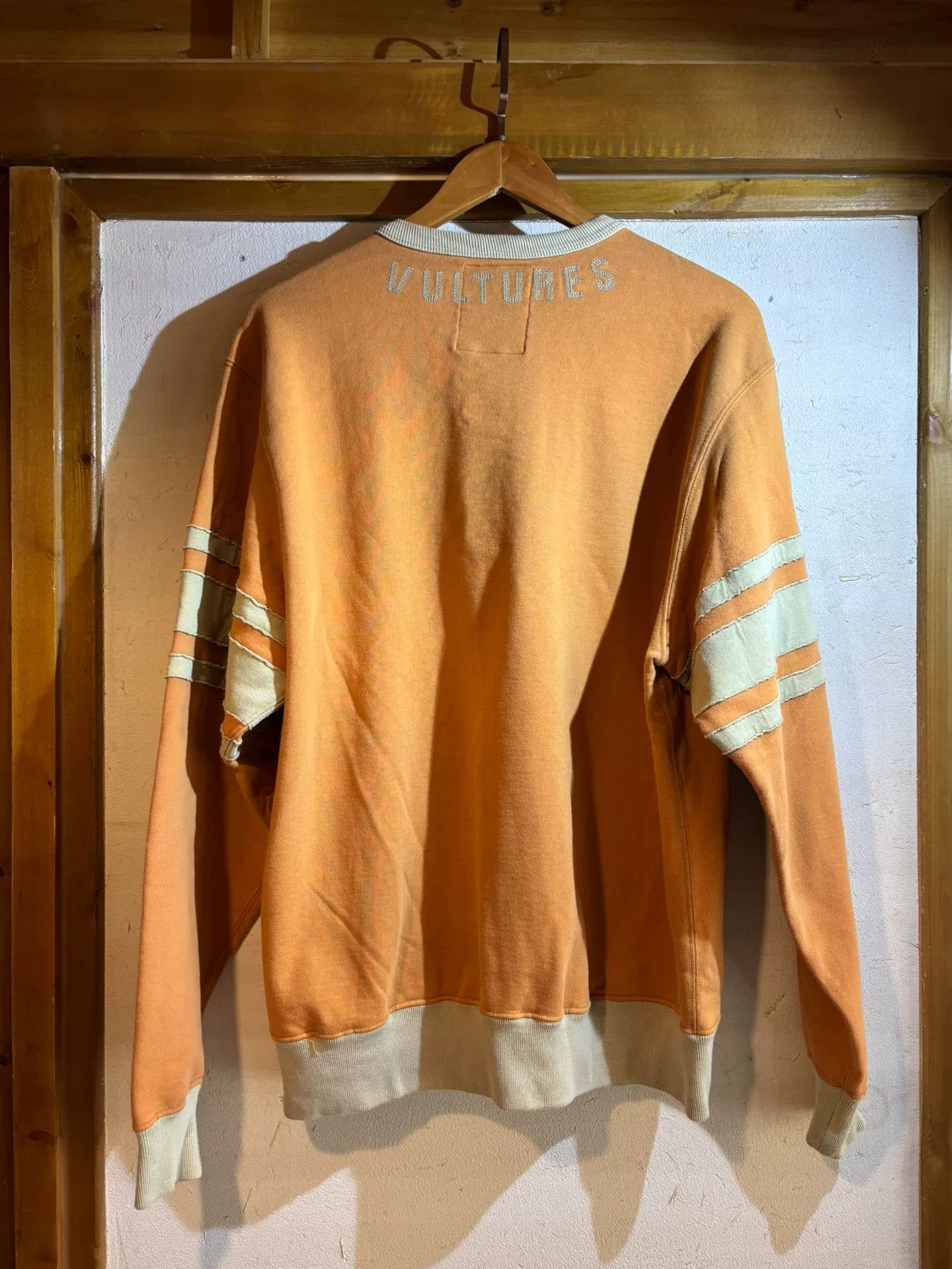 Samuel Zelig Samuel Zelig Embroidered Distressed Sweatshirt Size US L / EU 52-54 / 3 - 9 Thumbnail