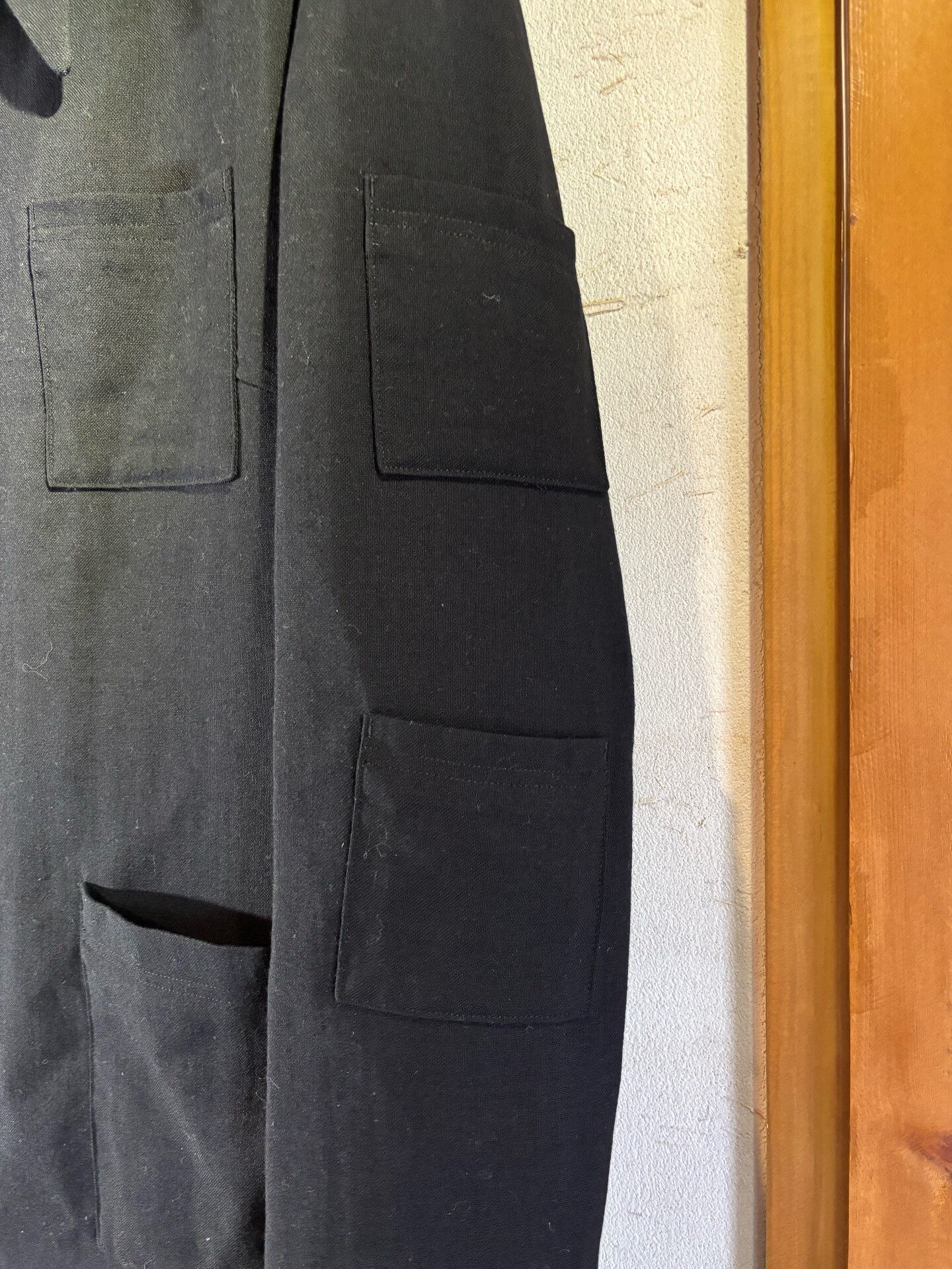 Yohji Yamamoto Yohji Yamamoto 1997 Multi-Pocket Scissor Collar Jacket Size US M / EU 48-50 / 2 - 6 Thumbnail