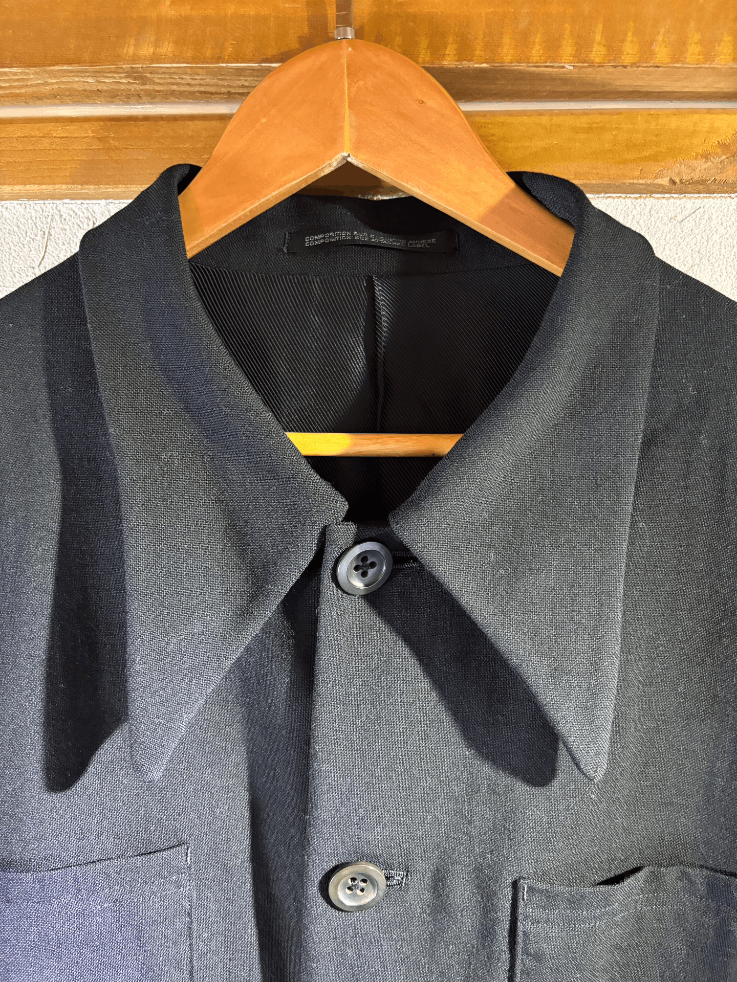 Yohji Yamamoto Yohji Yamamoto 1997 Multi-Pocket Scissor Collar Jacket Size US M / EU 48-50 / 2 - 2 Thumbnail